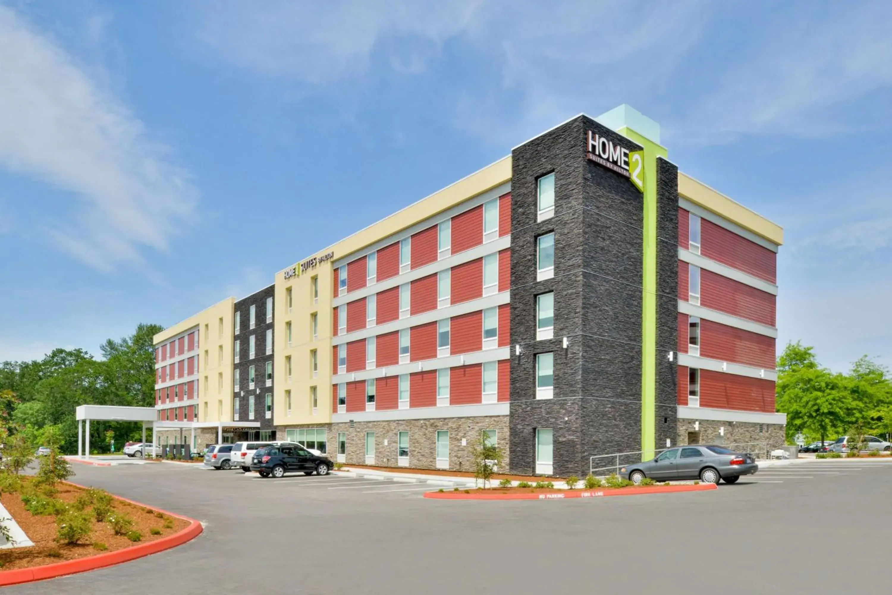 Property building in Home2 Suites By Hilton DuPont Property building in Home2 Suites By Hilton DuPont