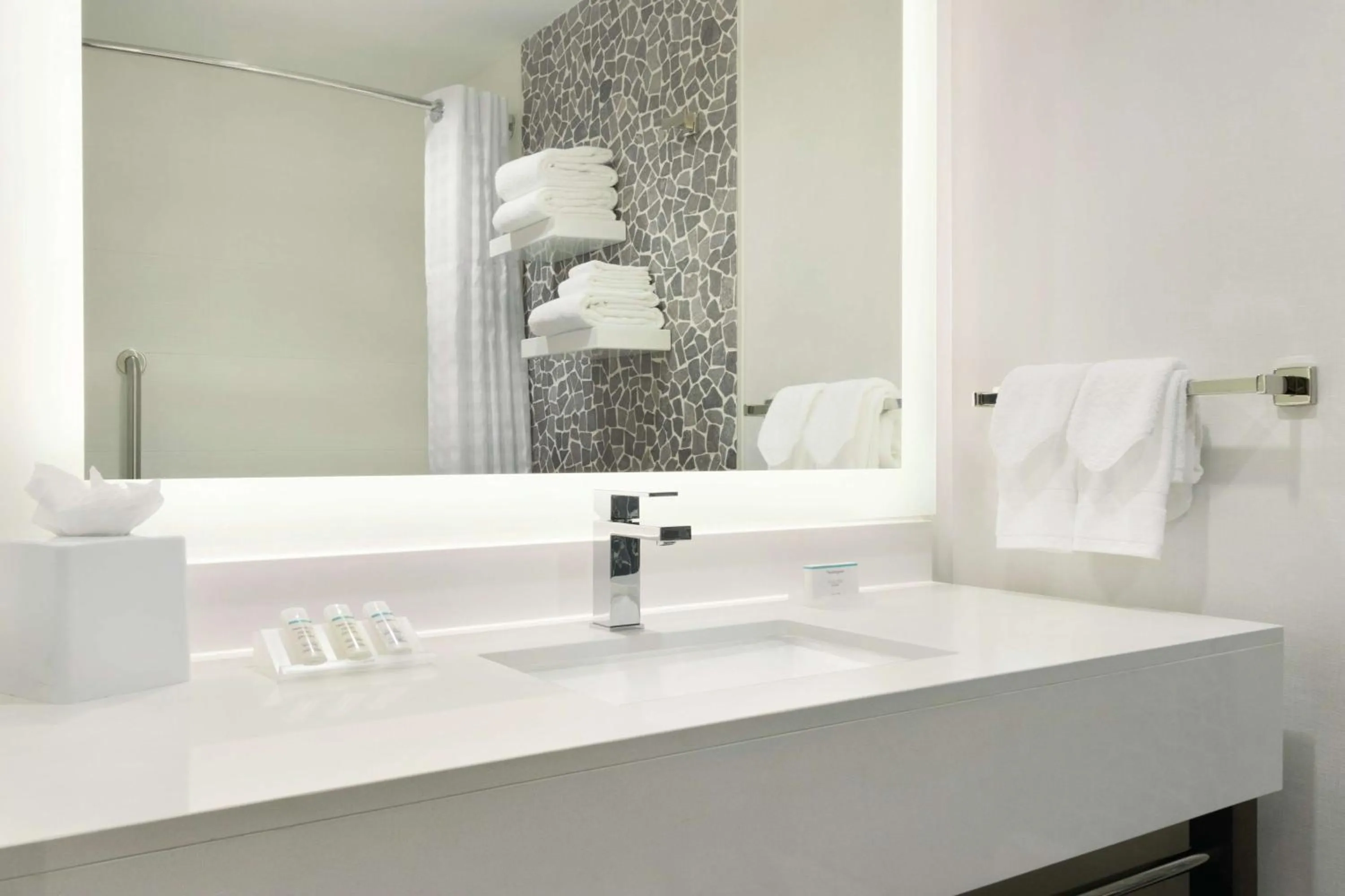 Bathroom in Hilton Garden Inn Calgary Downtown