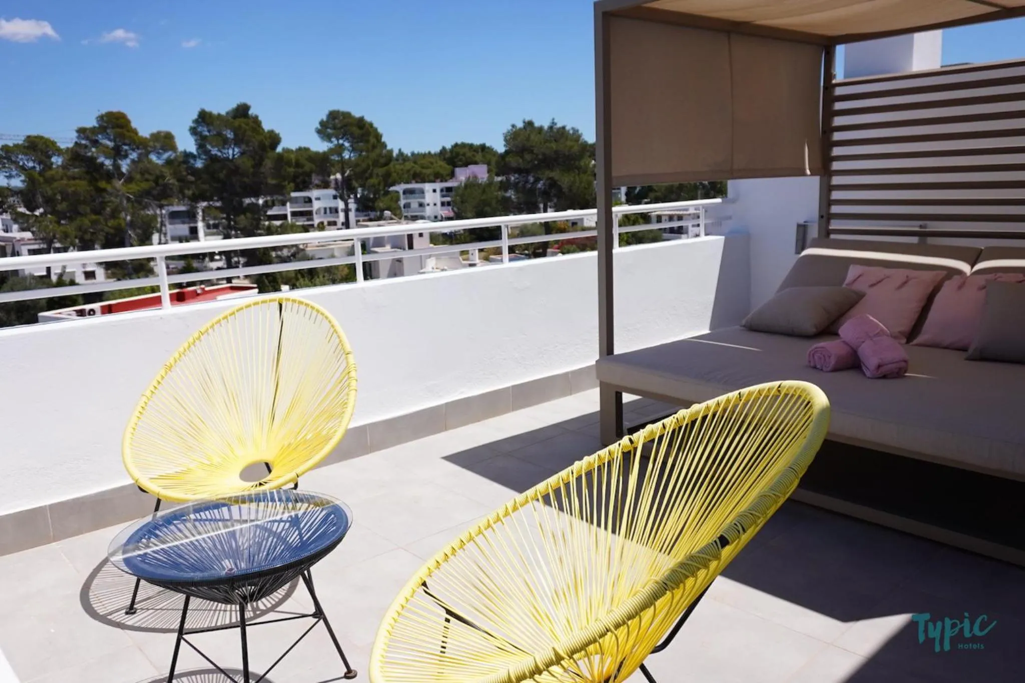 Balcony/Terrace in Typic Marina Playa - Adults Only