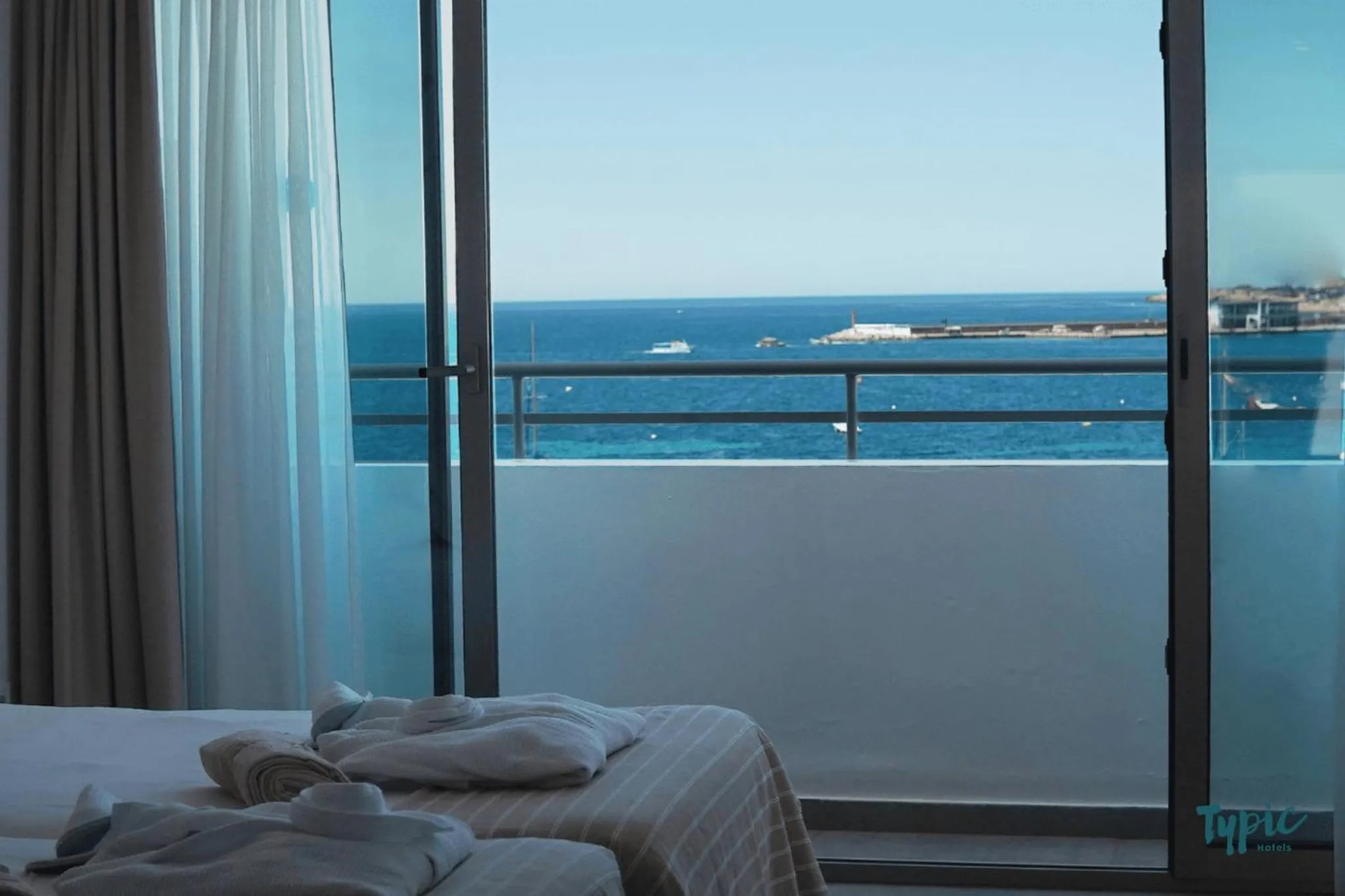 Bed in Typic Marina Playa - Adults Only