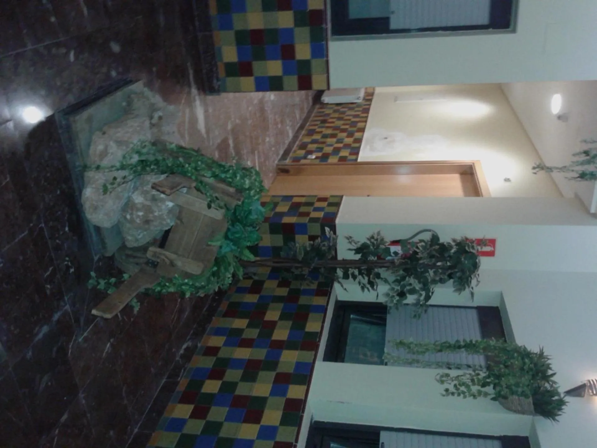 Decorative detail in Hotel Aitana