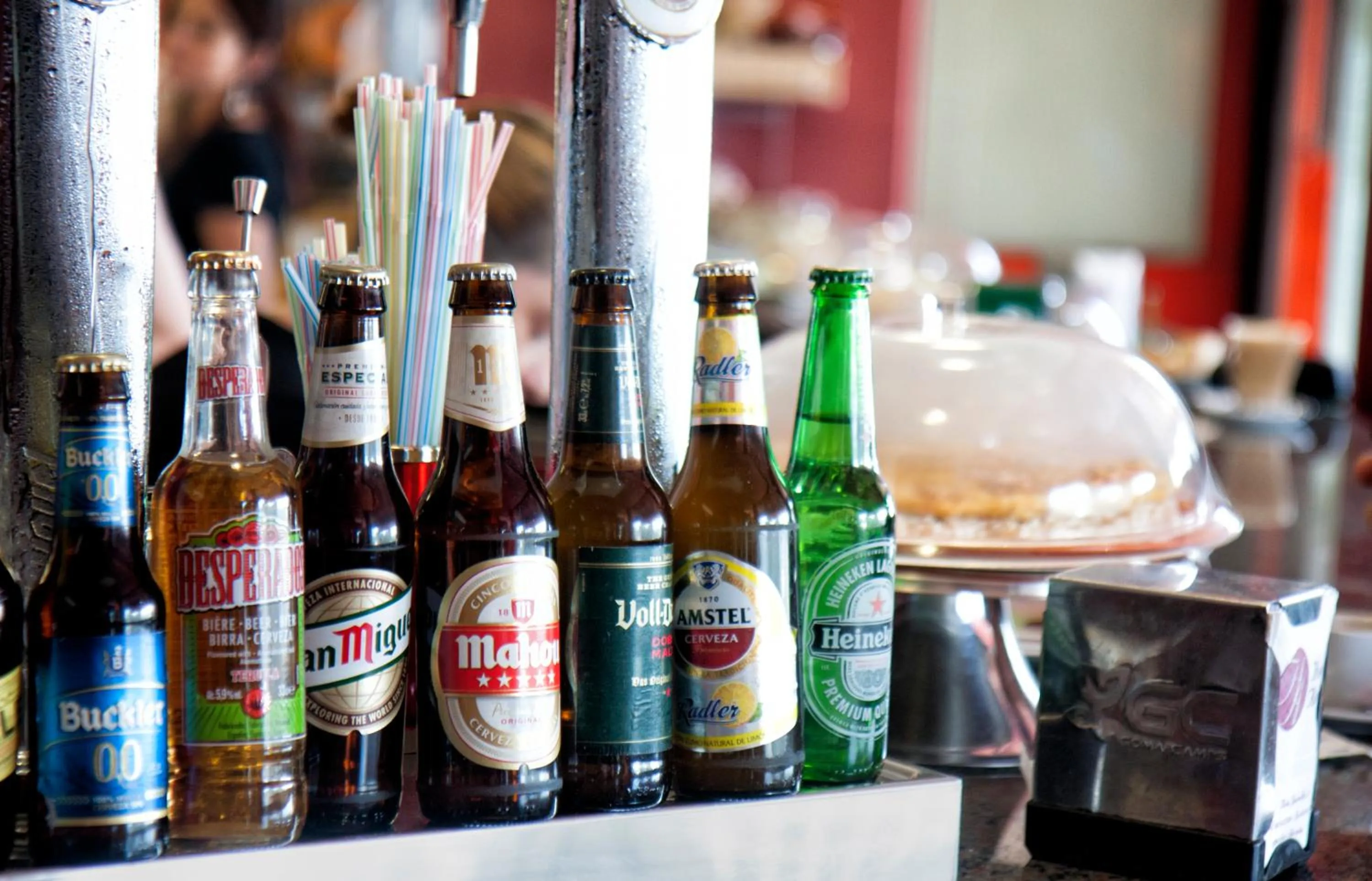 Alcoholic drinks in Hotel Aitana