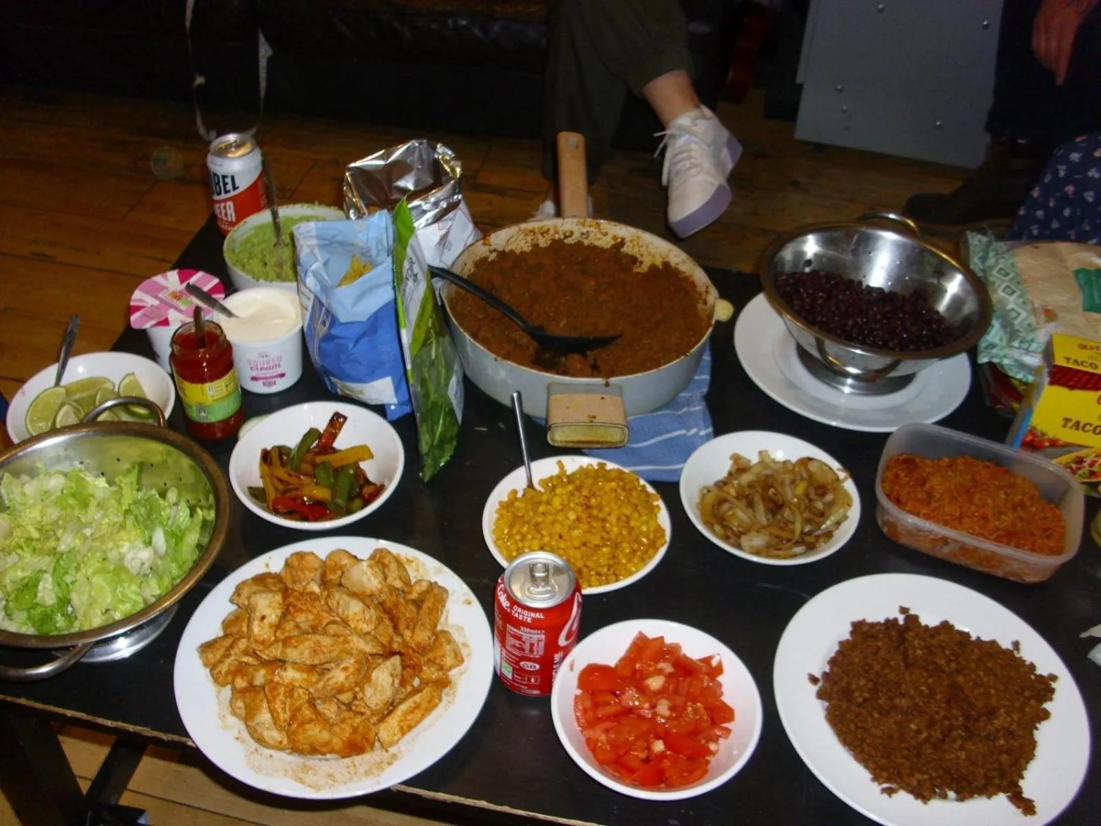 Food in Astor Kensington Hostel