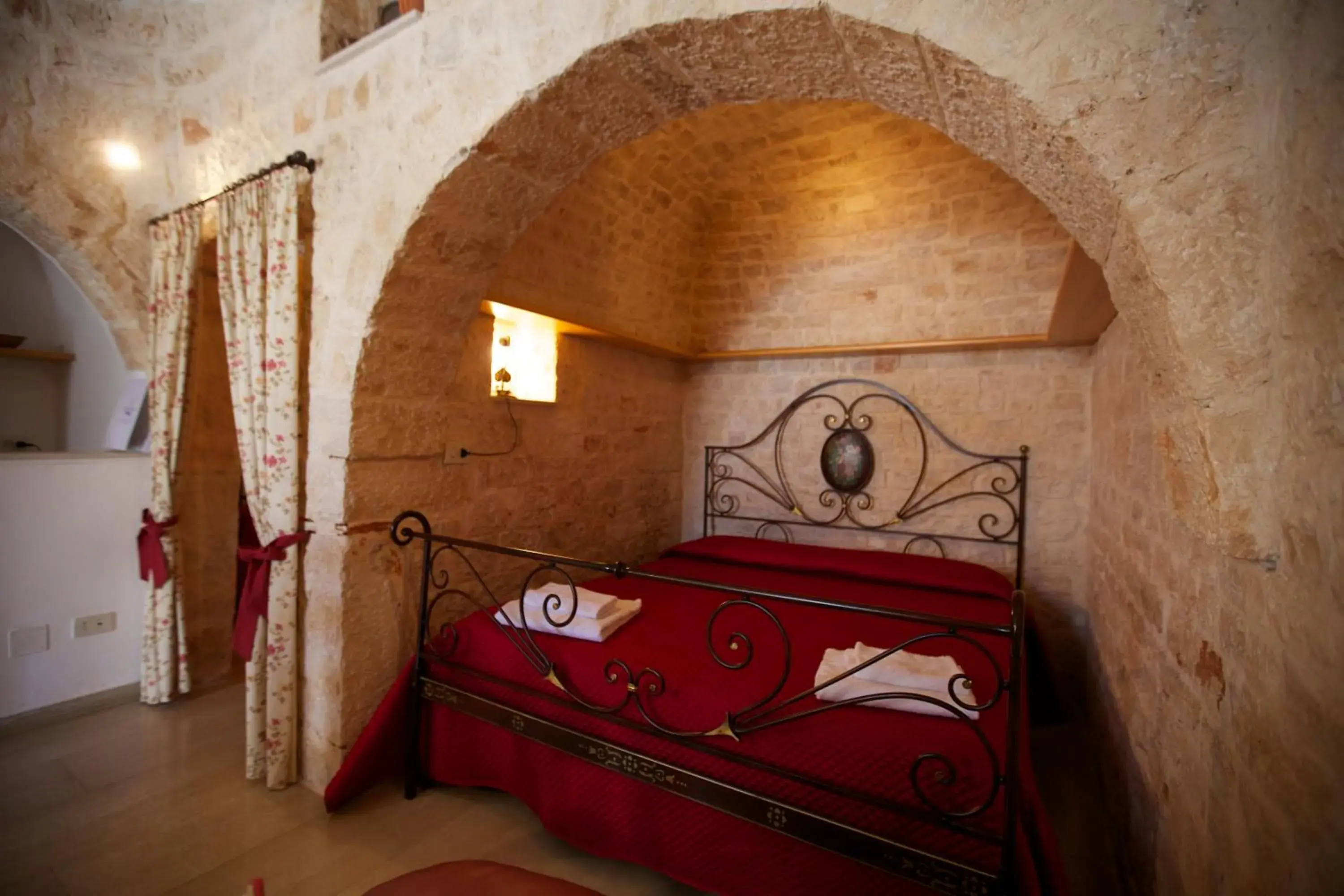 Bed in Trulli e Puglia Resort Bed in Trulli e Puglia Resort