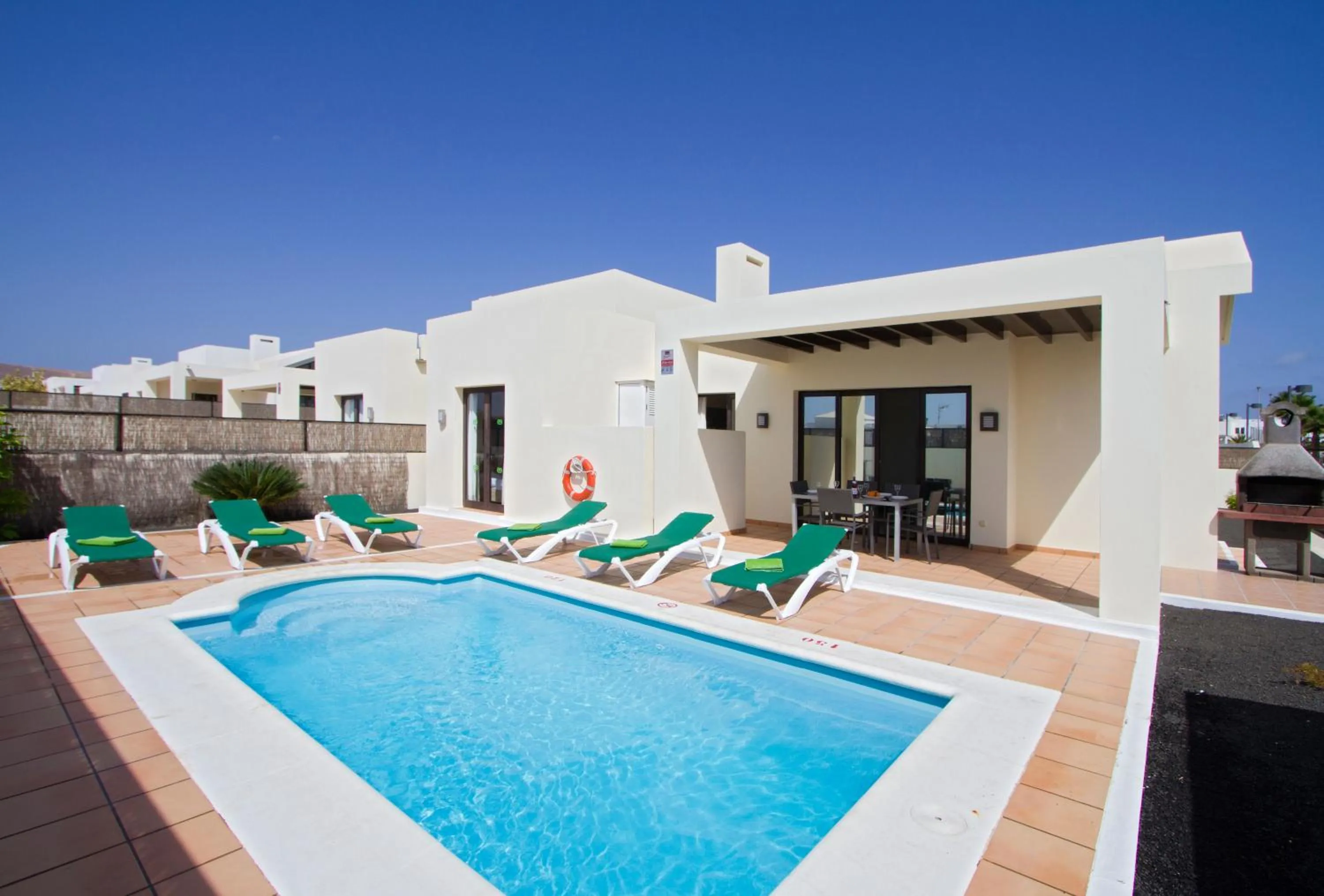 Pool view in Ereza Villas Las Buganvillas
