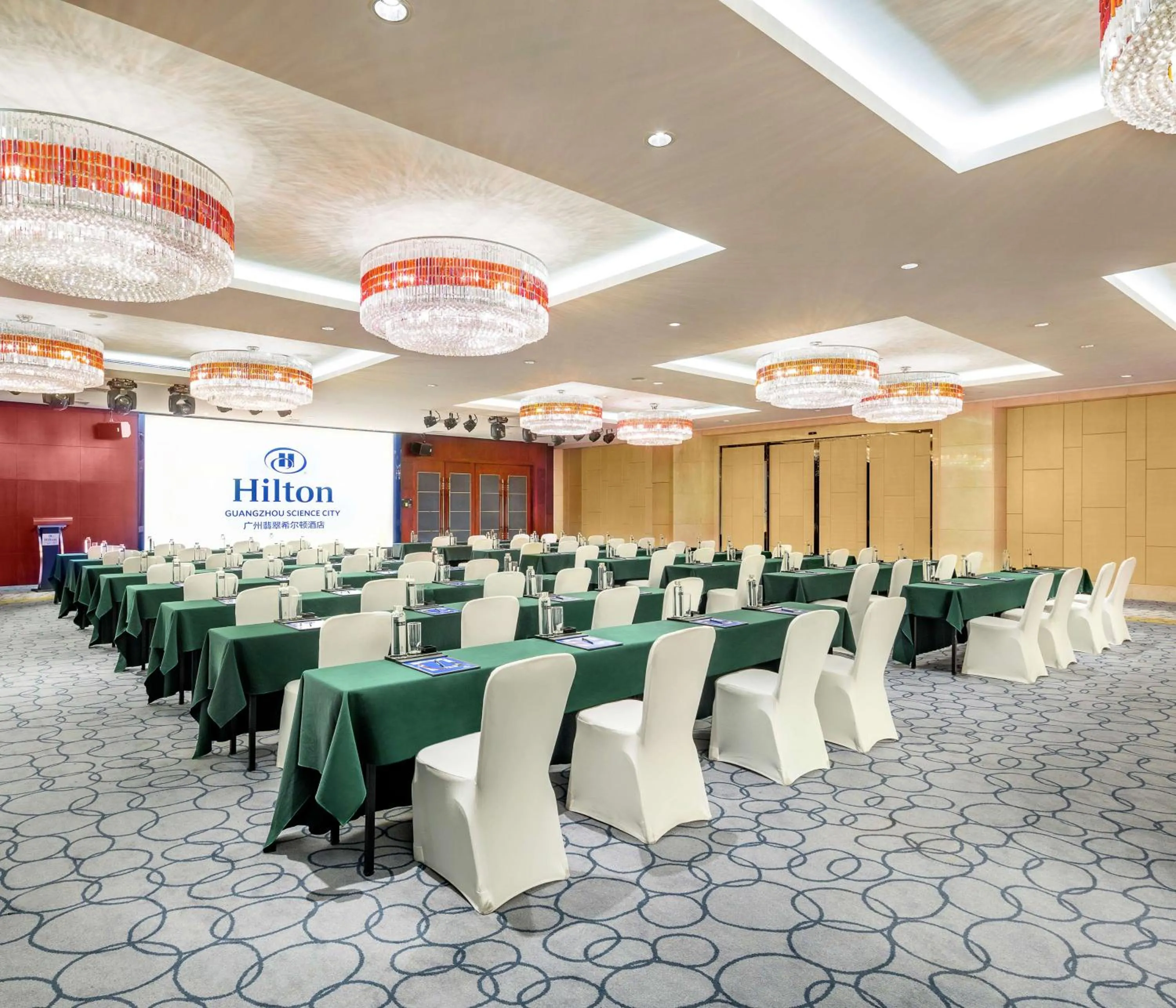 Meeting/conference room in Hilton Guangzhou Science City, Free Shuttle Bus during Canton Fair