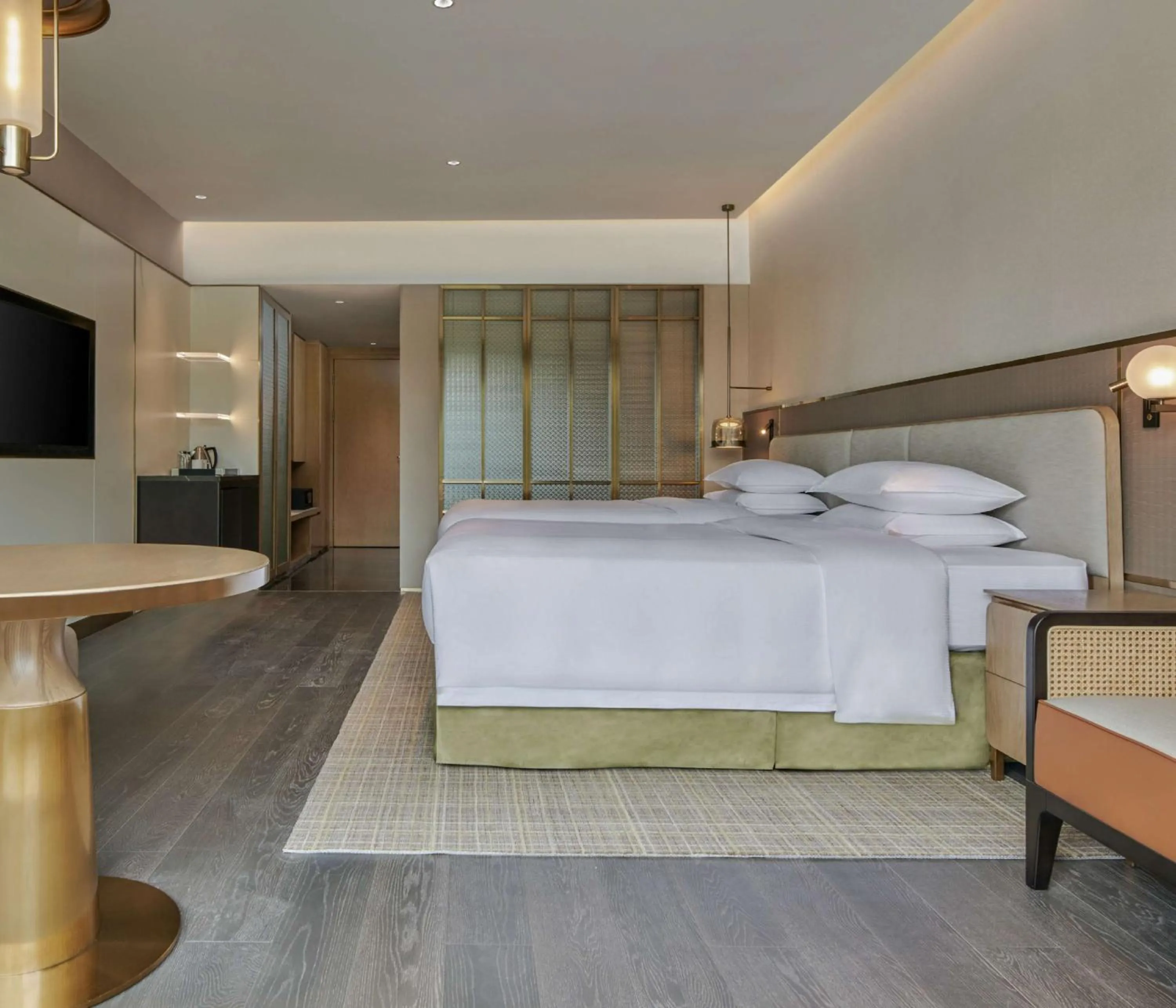 Bed in Hilton Guangzhou Science City, Free Shuttle Bus during Canton Fair