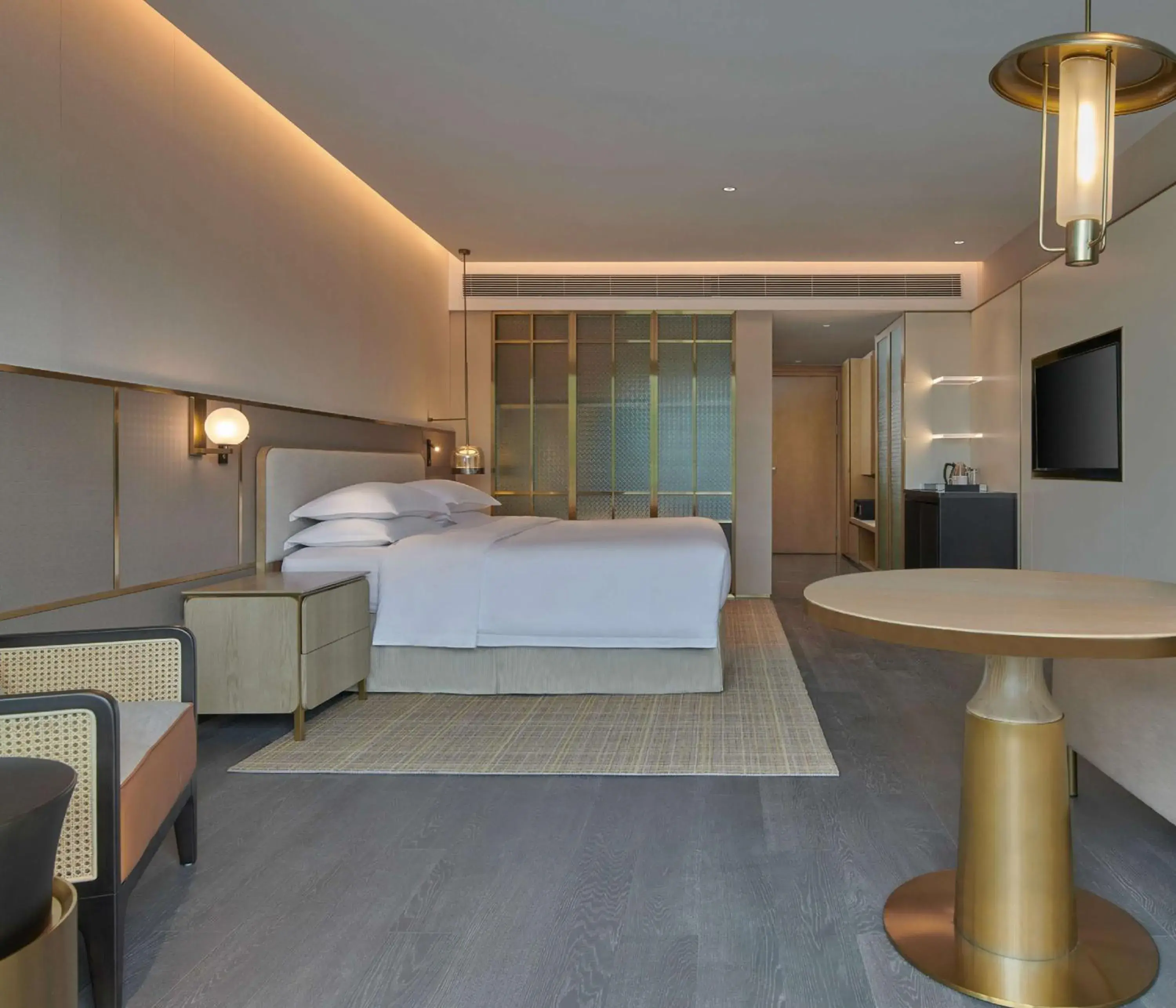 Bed in Hilton Guangzhou Science City, Free Shuttle Bus during Canton Fair Bed in Hilton Guangzhou Science City, Free Shuttle Bus during Canton Fair