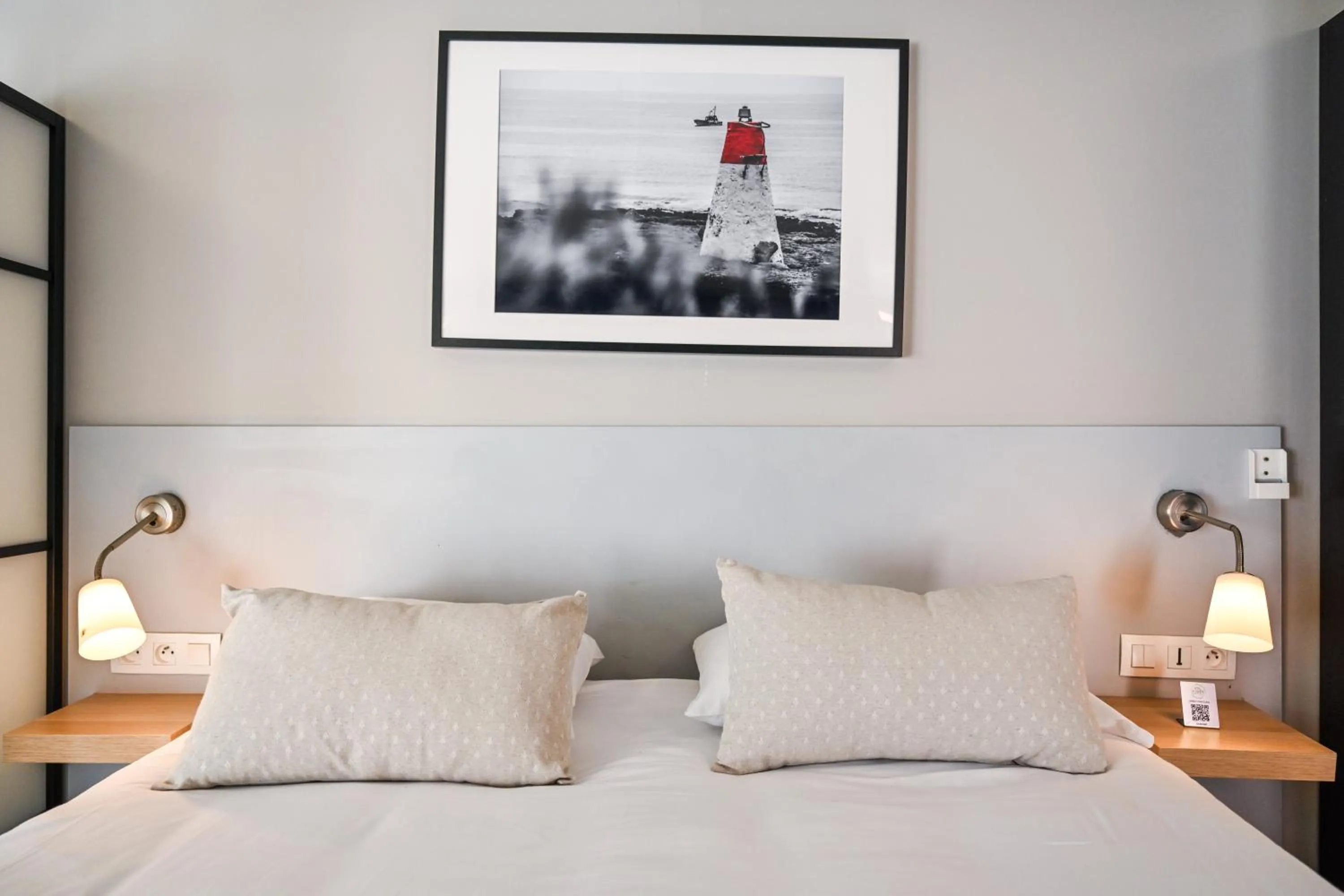 Decorative detail, Bed in Hotel La Tuiliere