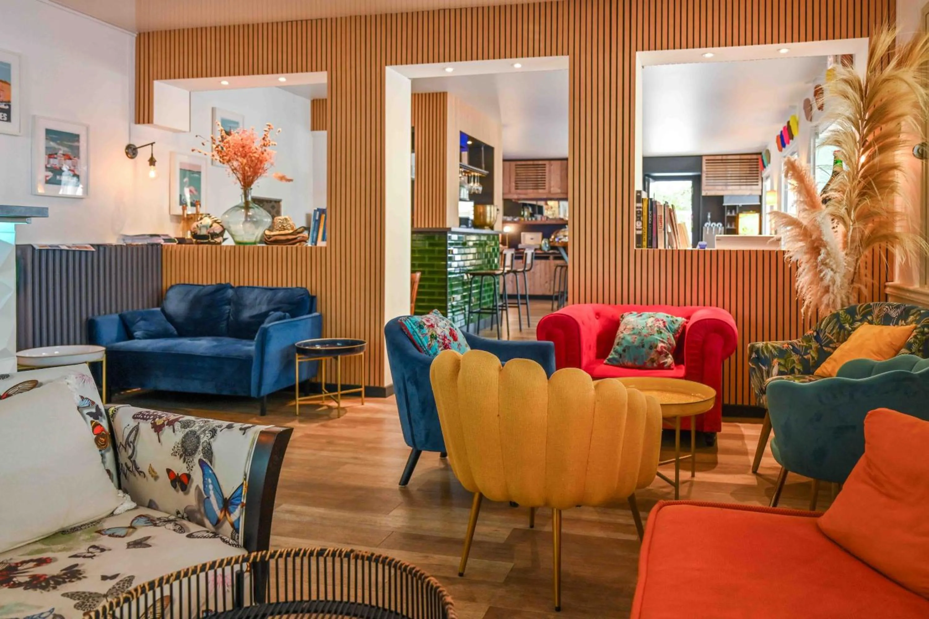 Lobby or reception in Hotel La Tuiliere