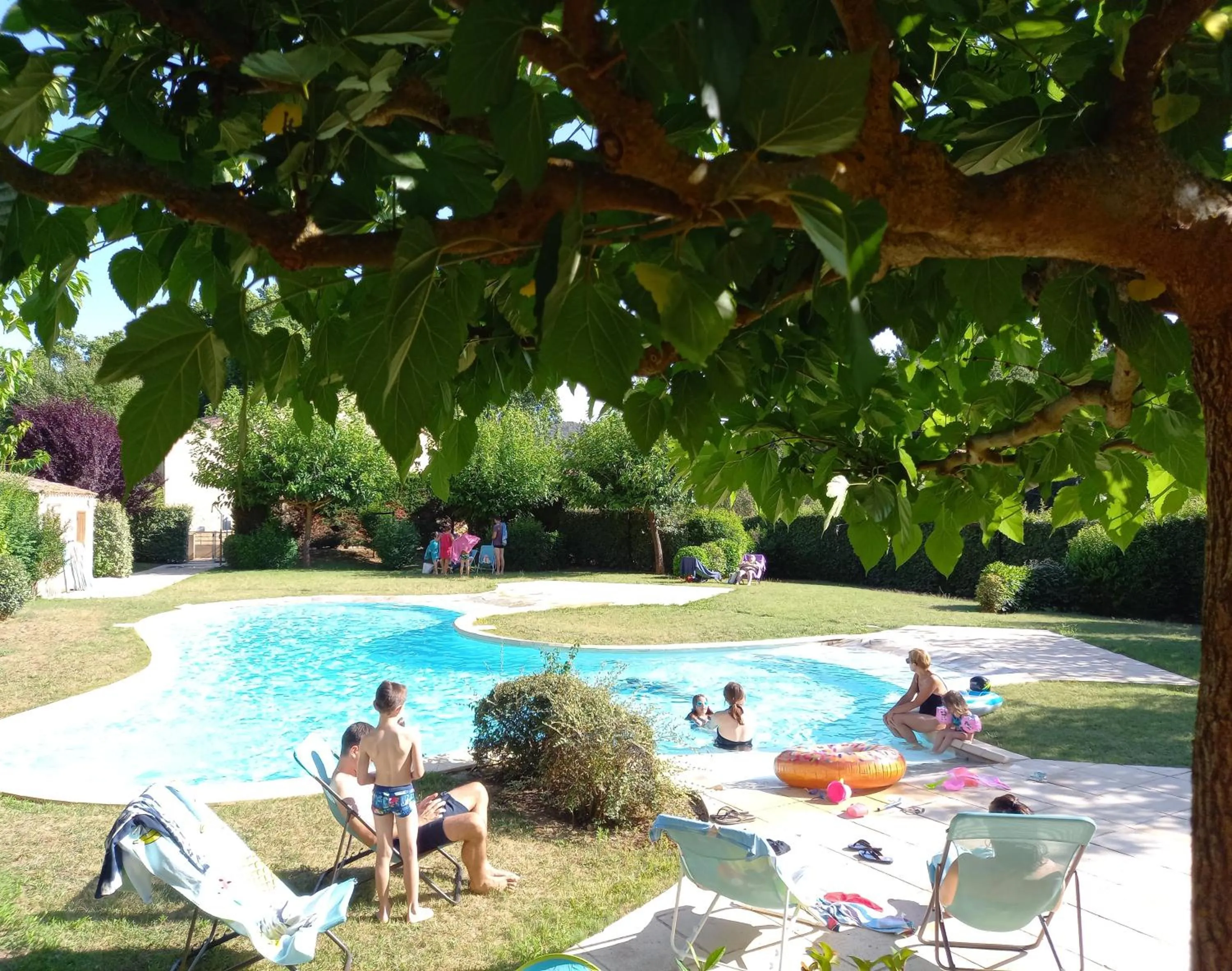Garden in Le Relais Du Grand Logis