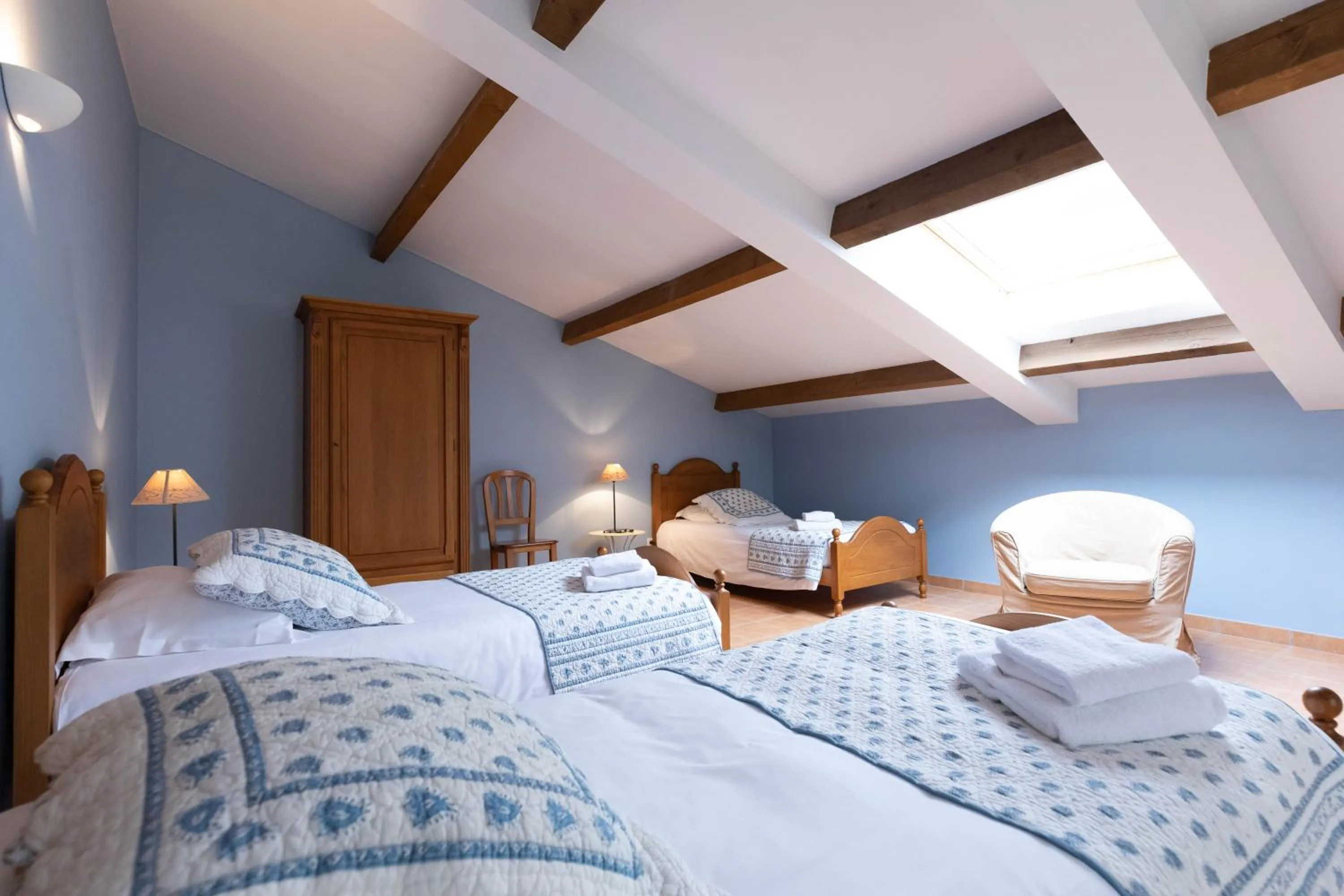 Bed in Le Relais Du Grand Logis