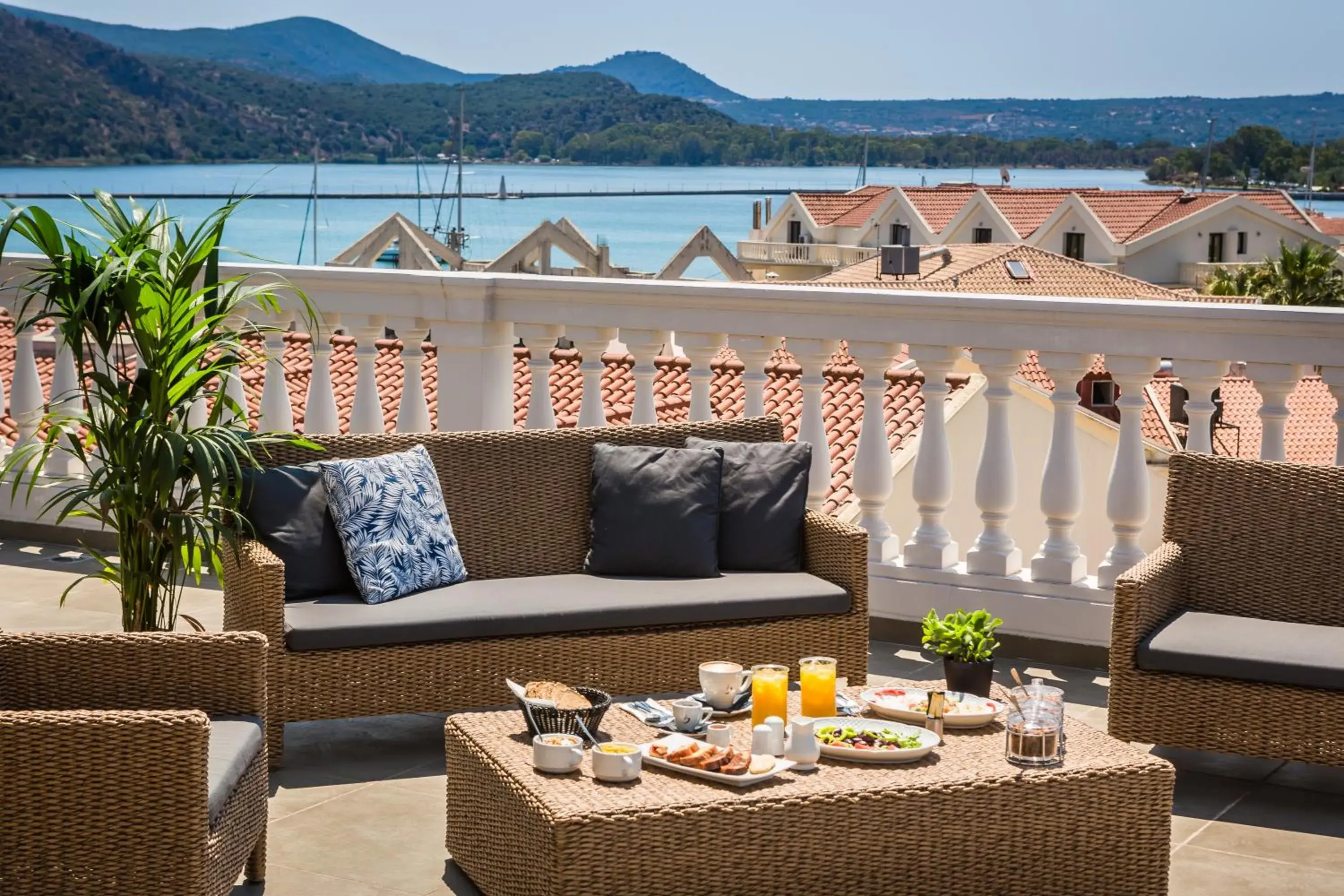 View (from property/room) in Aenos Hotel View (from property/room) in Aenos Hotel