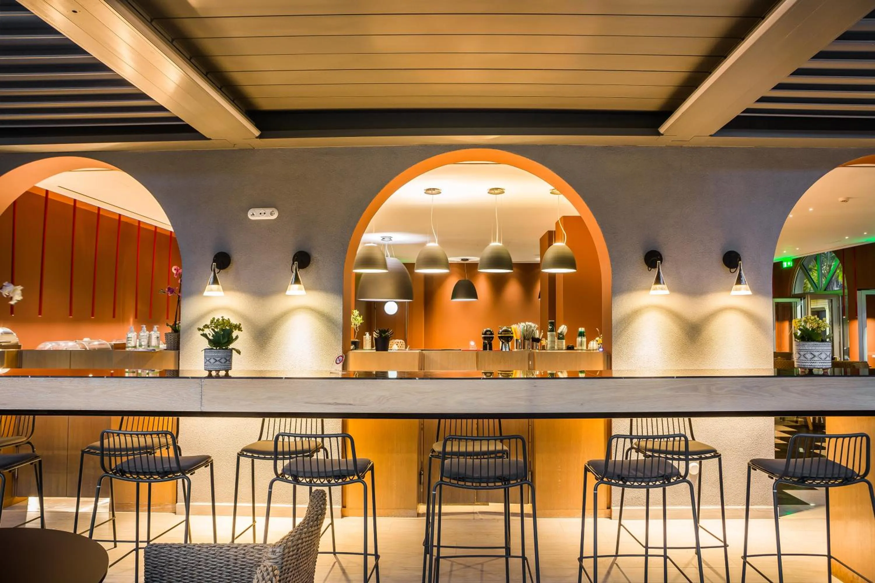 Lounge or bar in Aenos Hotel