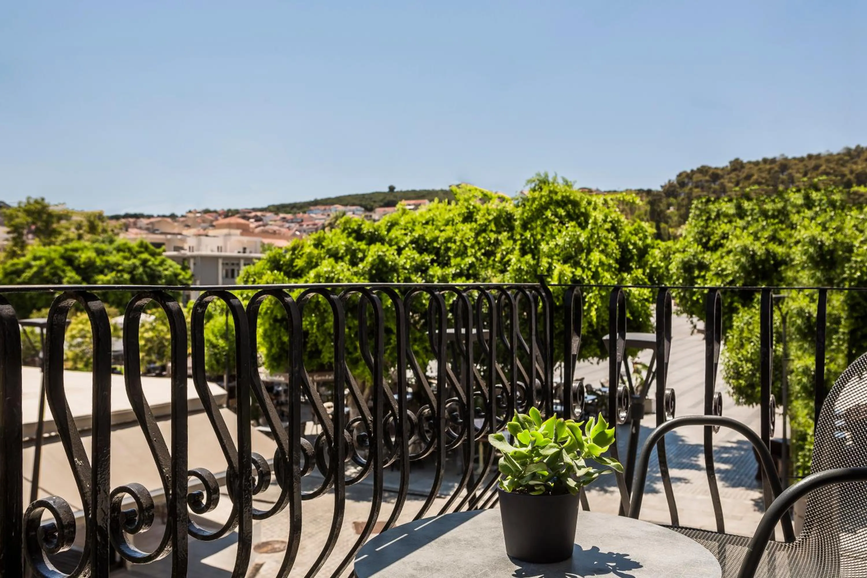 Balcony/Terrace in Aenos Hotel
