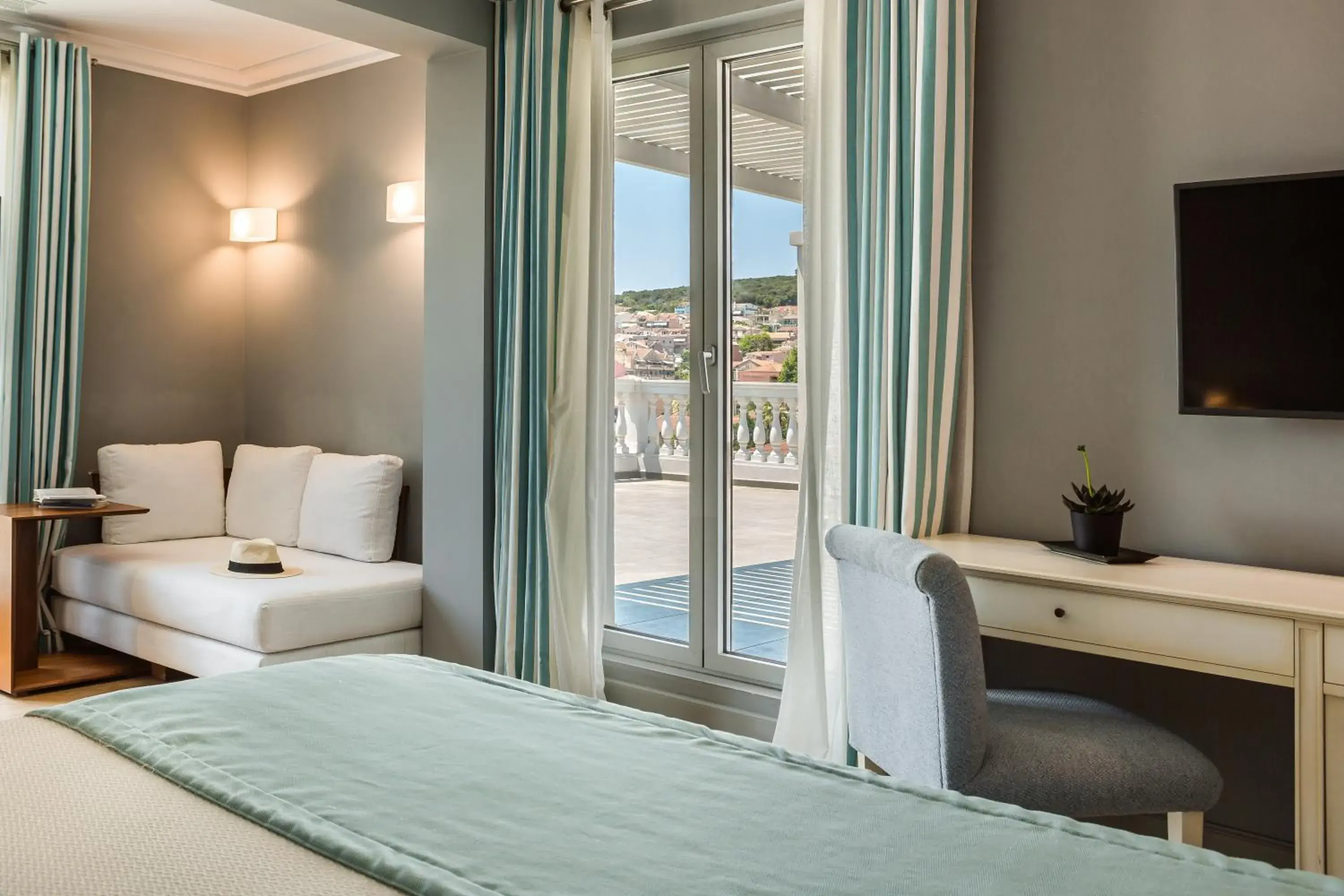 Bedroom, Bed in Aenos Hotel Bedroom, Bed in Aenos Hotel