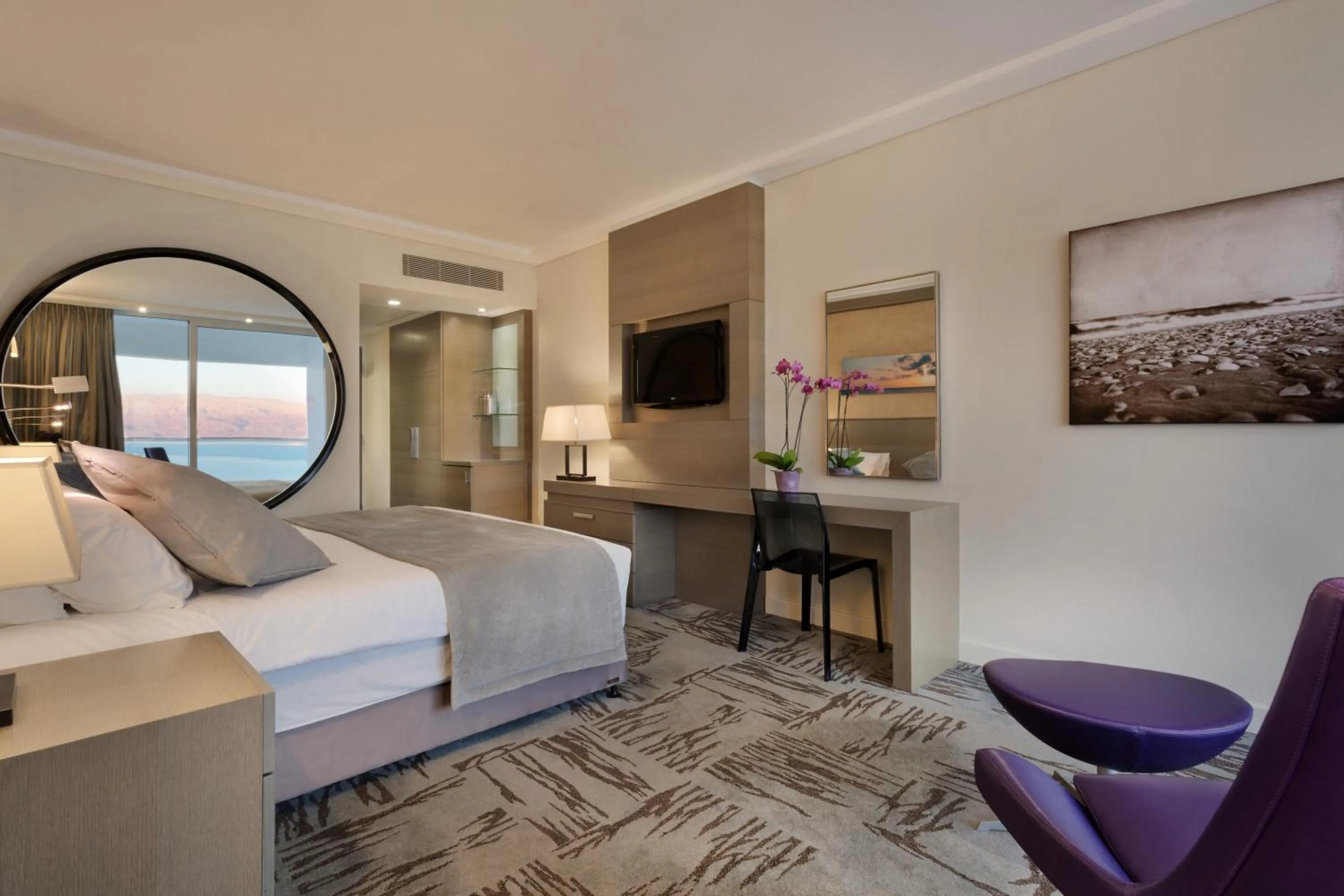 Photo of the whole room, Bed in Vert Dead Sea by AFI Hotels