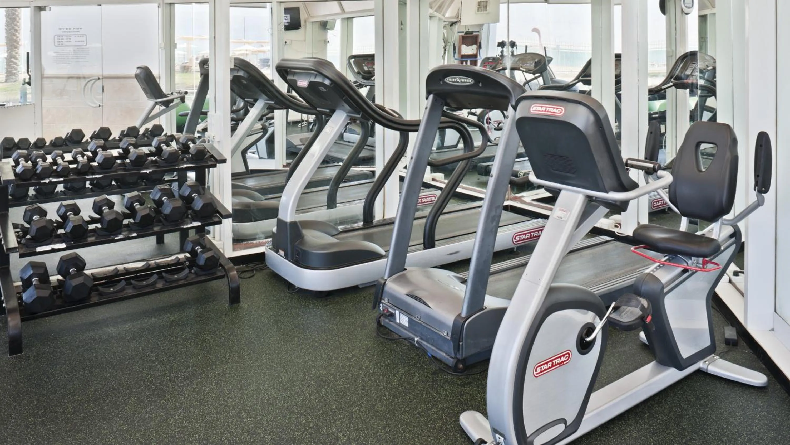 Fitness centre/facilities in Vert Dead Sea by AFI Hotels