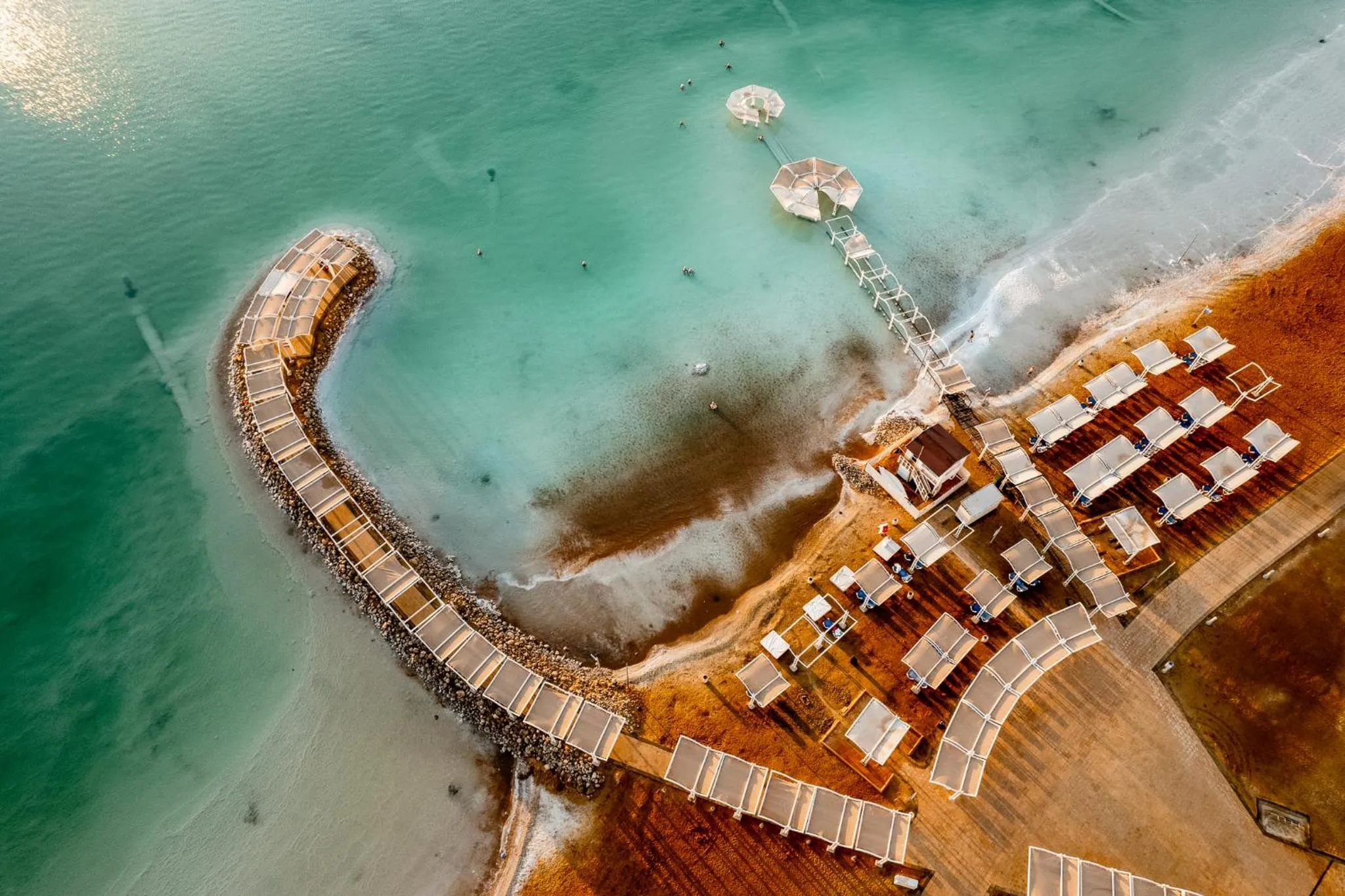 Beach in Vert Dead Sea by AFI Hotels