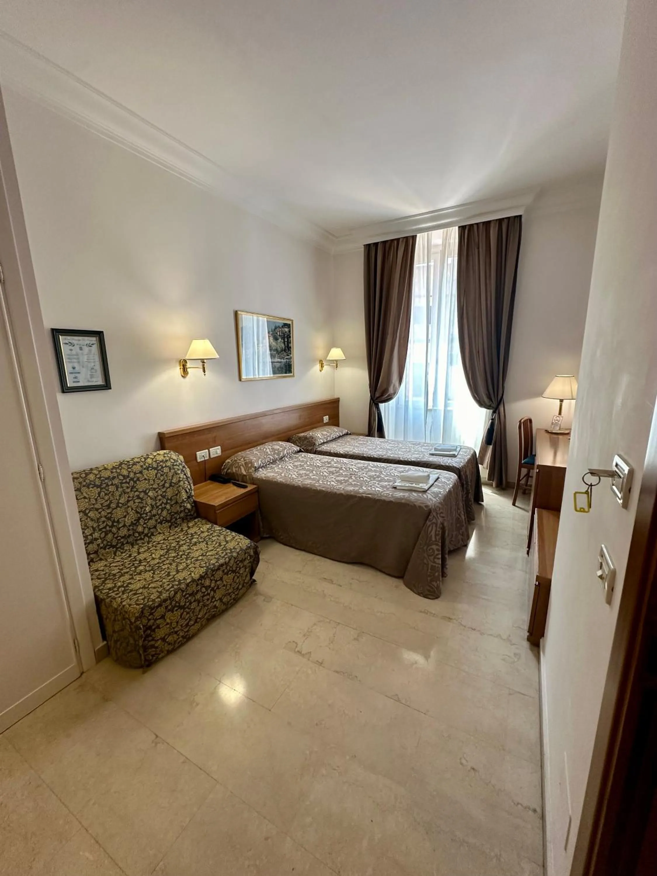 Bed in Hotel Principe Di Piemonte