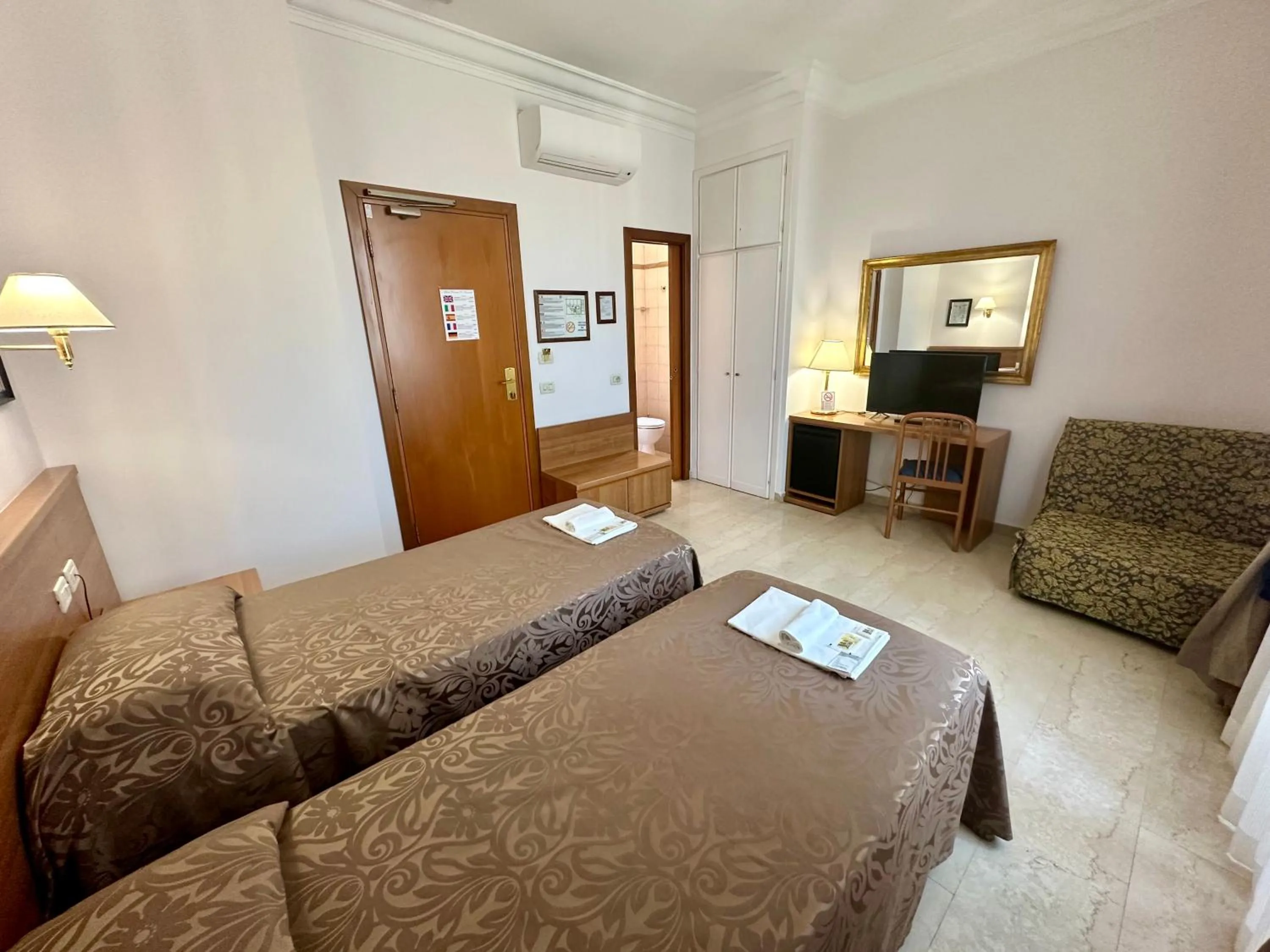 Bed in Hotel Principe Di Piemonte