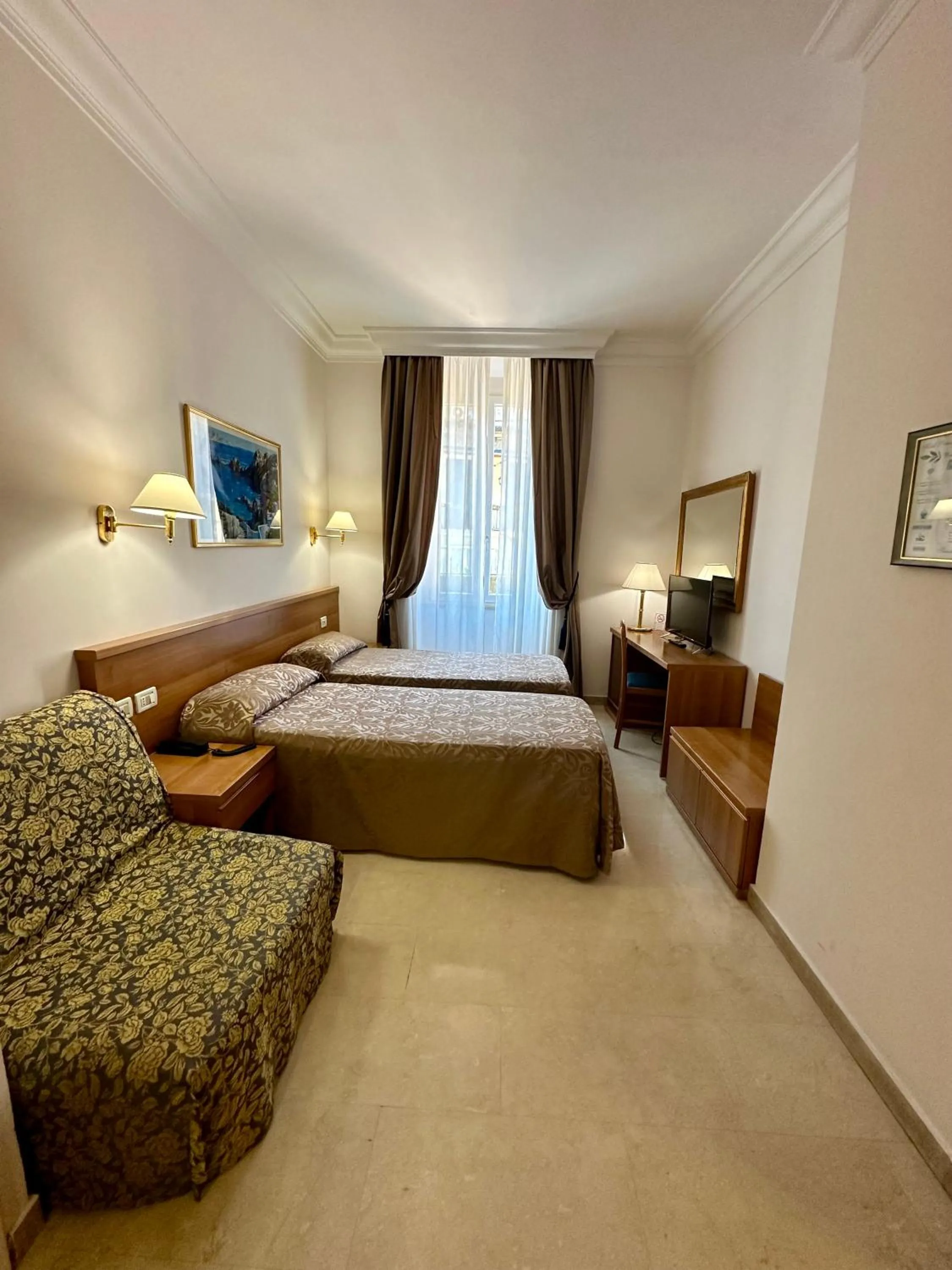 Bed in Hotel Principe Di Piemonte