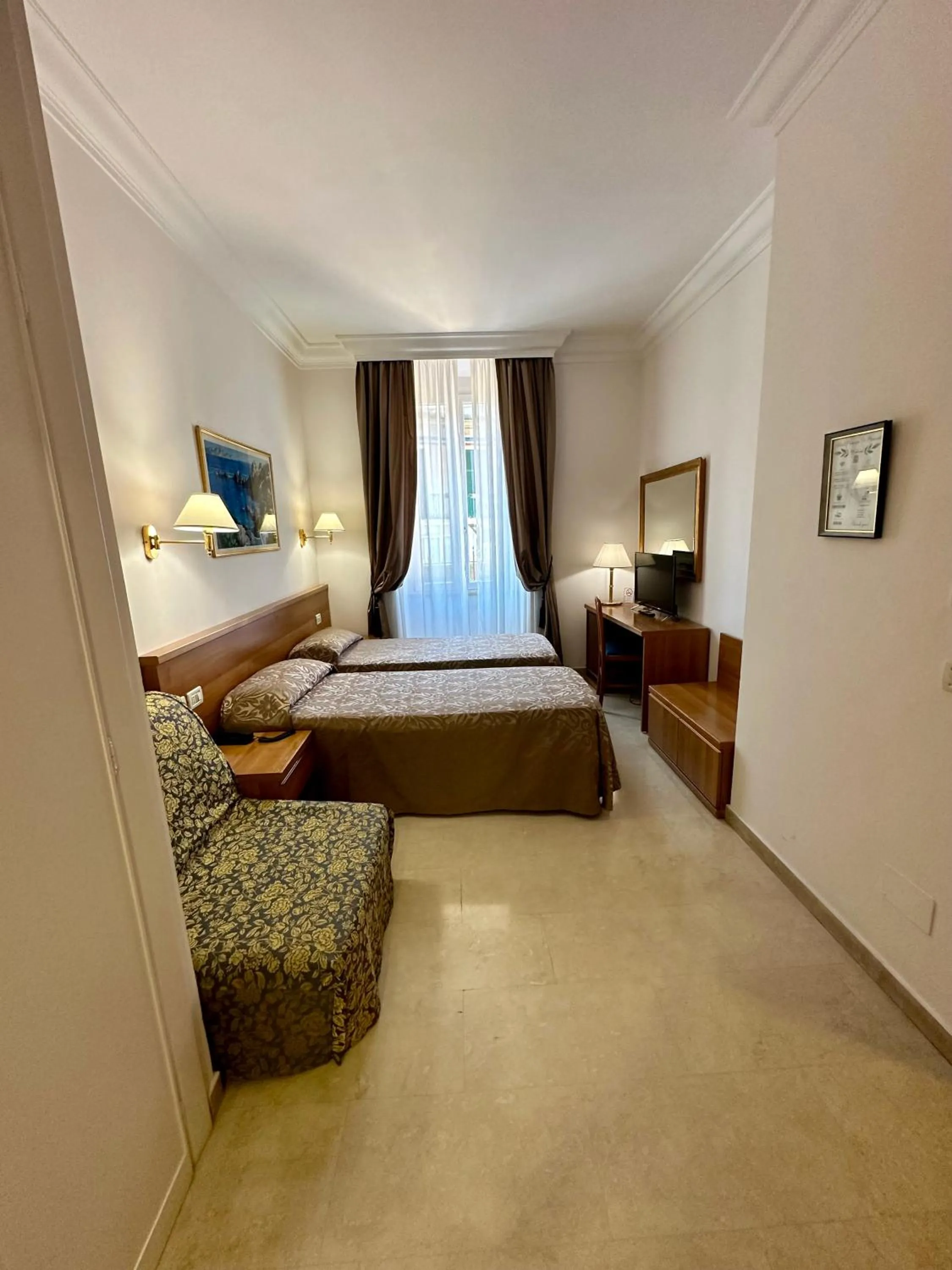 Bed in Hotel Principe Di Piemonte