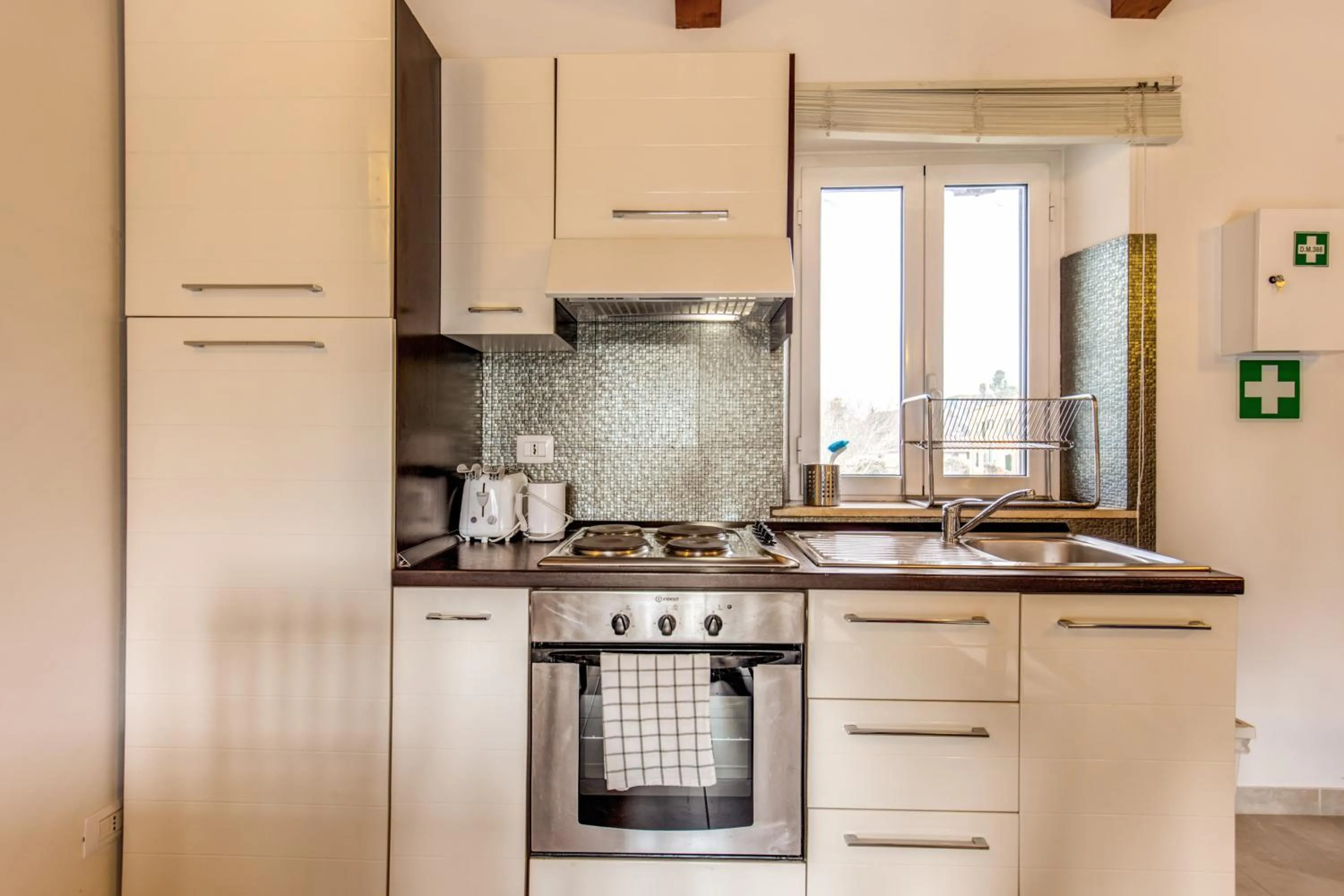 Kitchen or kitchenette in Aurelia Vatican Apartments