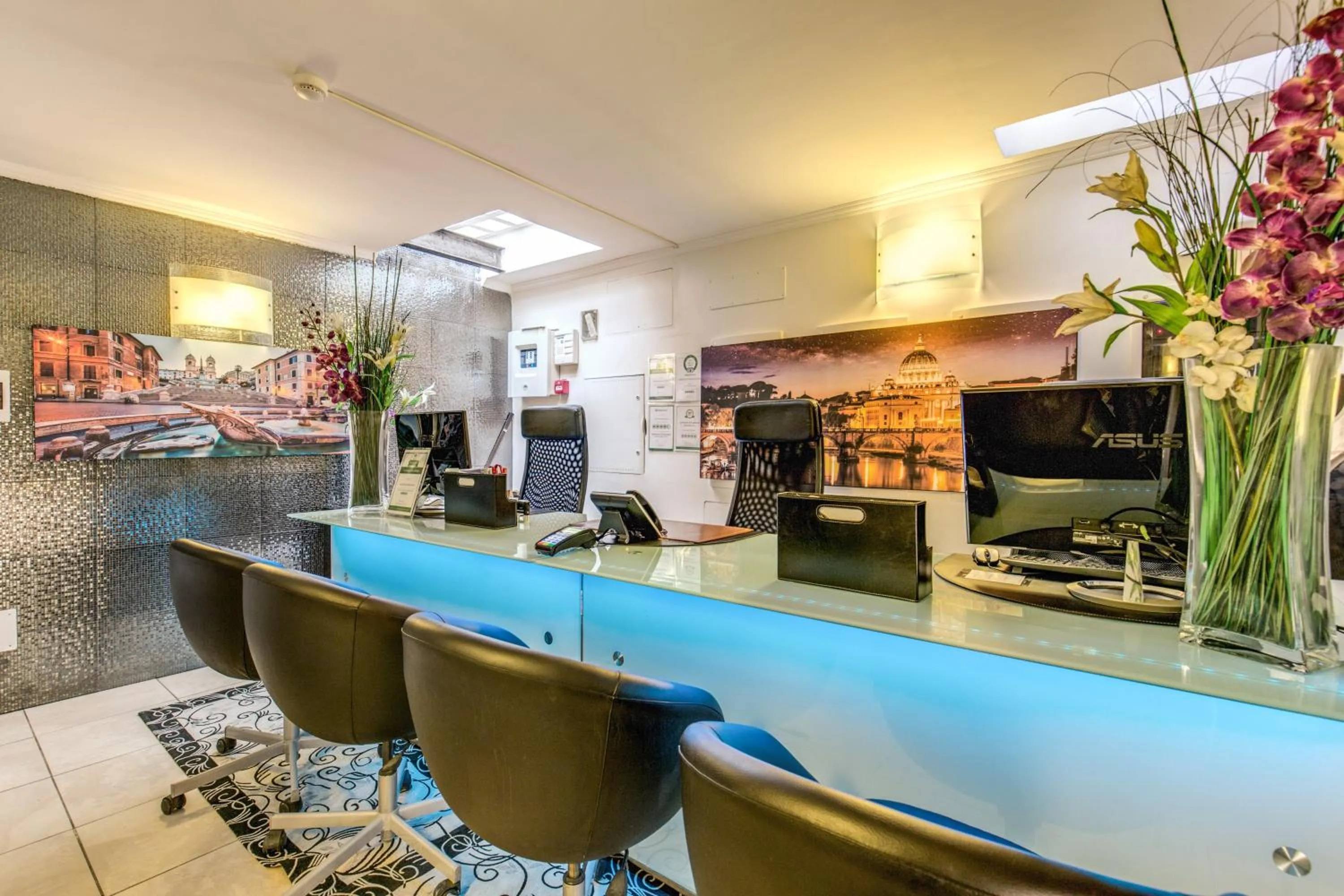 Lobby or reception in Aurelia Vatican Apartments