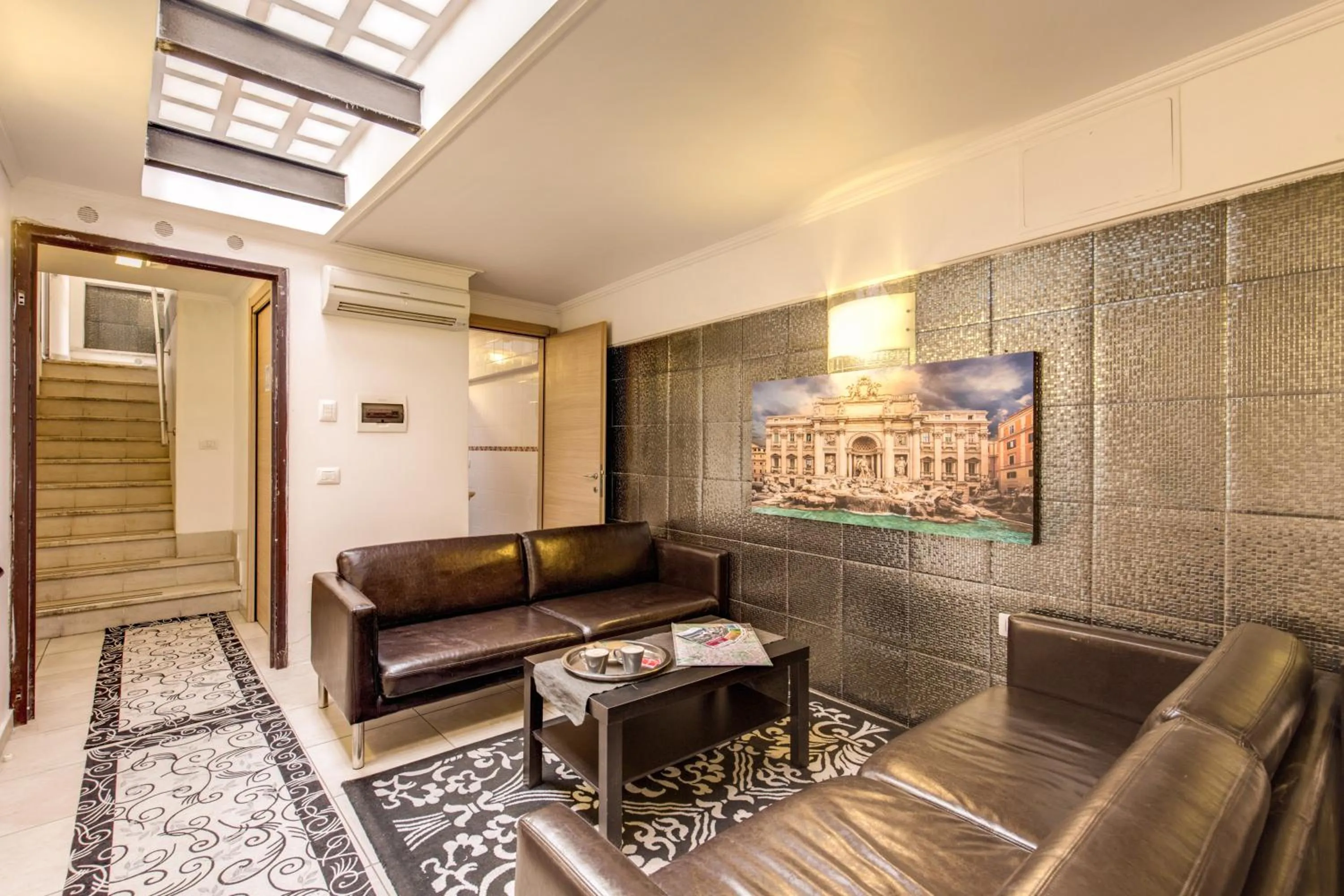 Lobby or reception in Aurelia Vatican Apartments