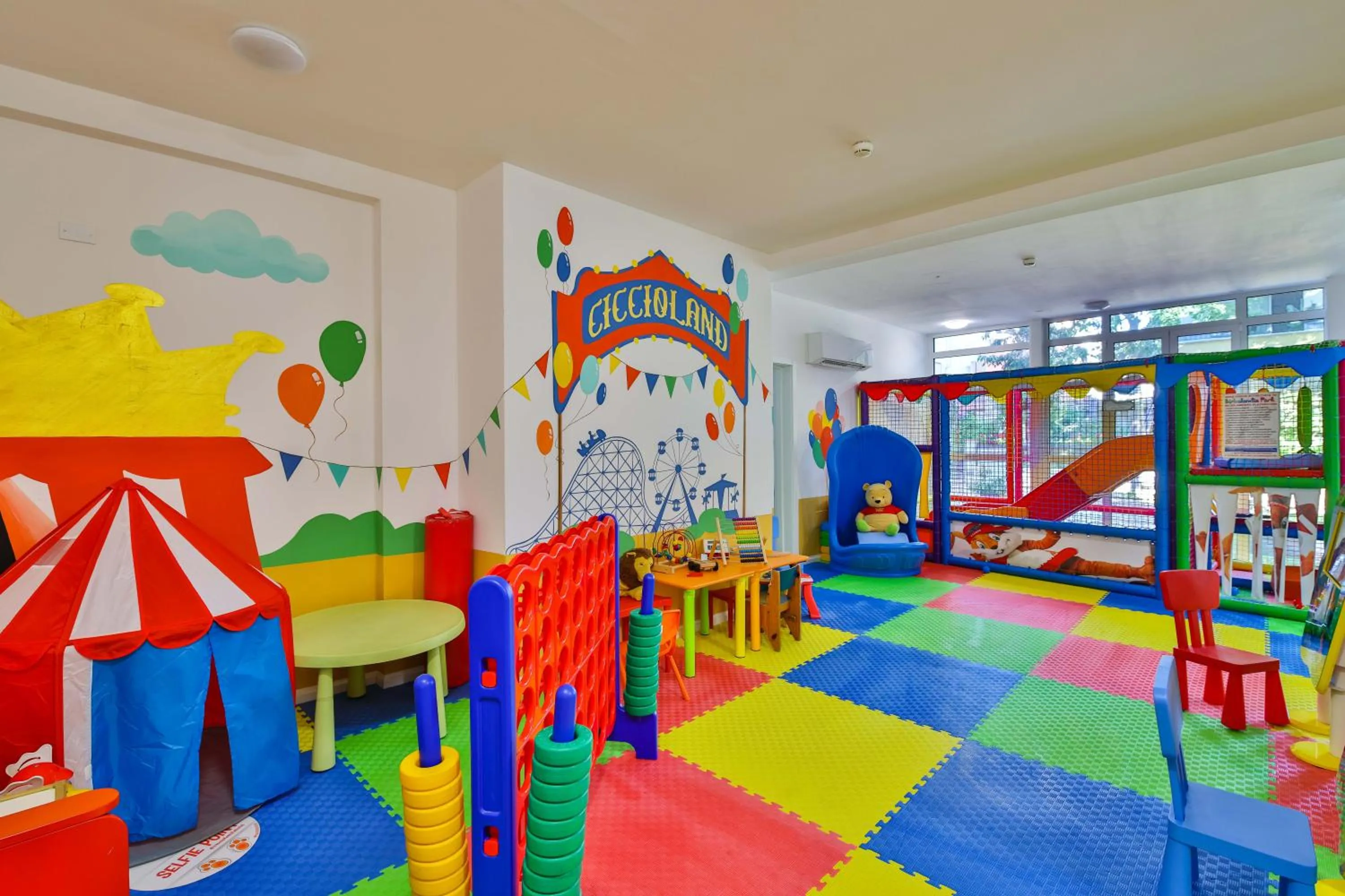 Children play ground in Ciccio Hotel