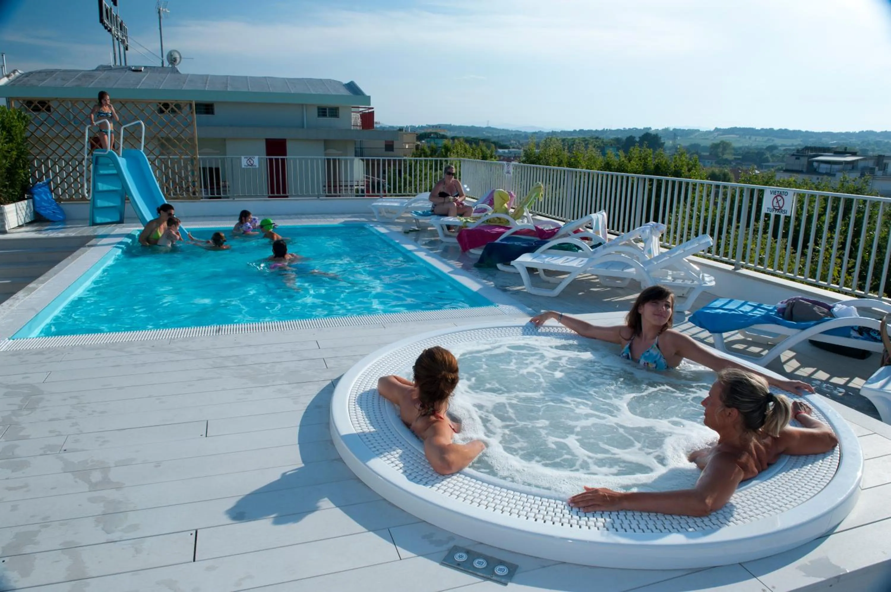Swimming pool in Ciccio Hotel