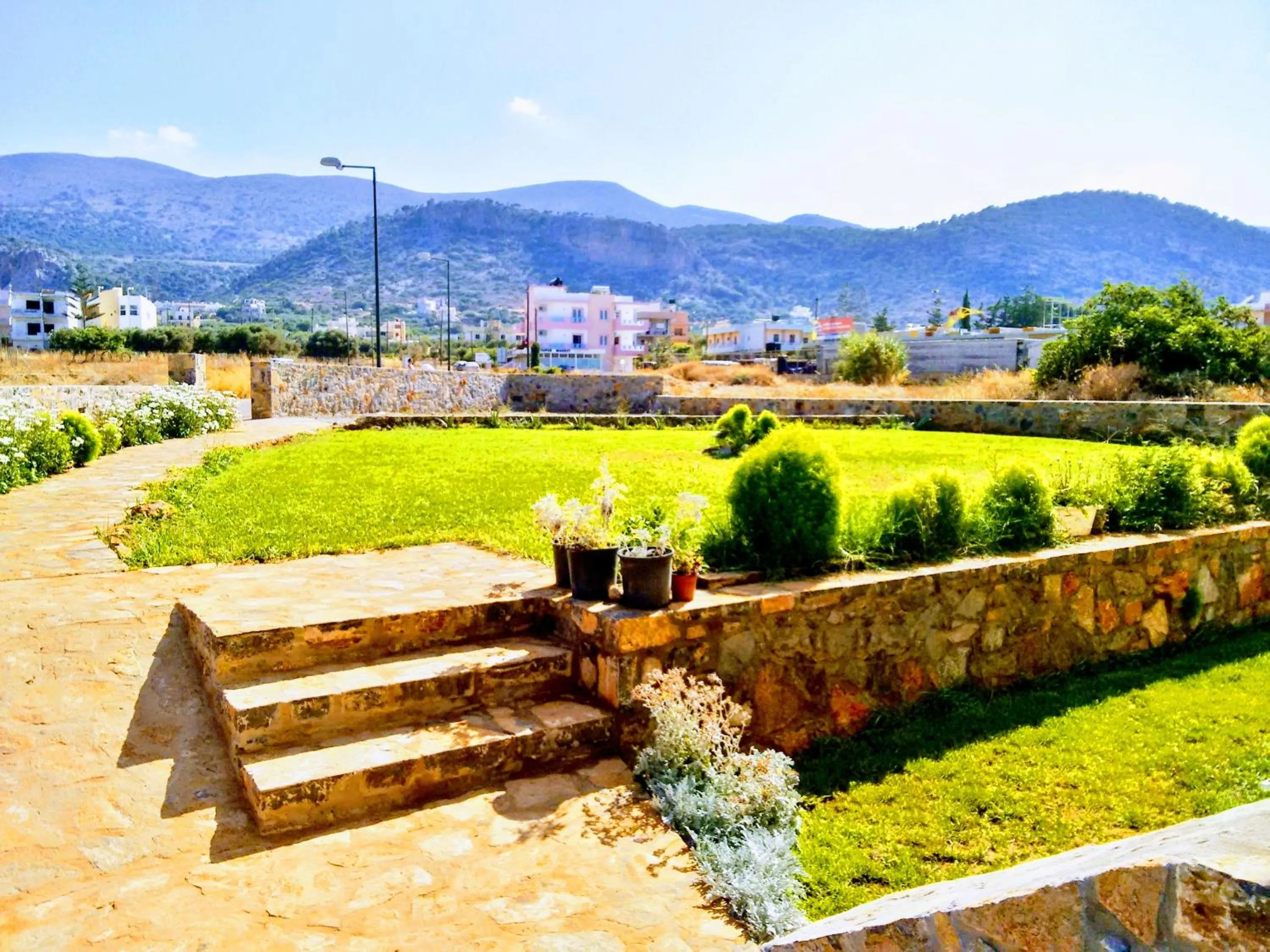 Garden view in Casa Malena