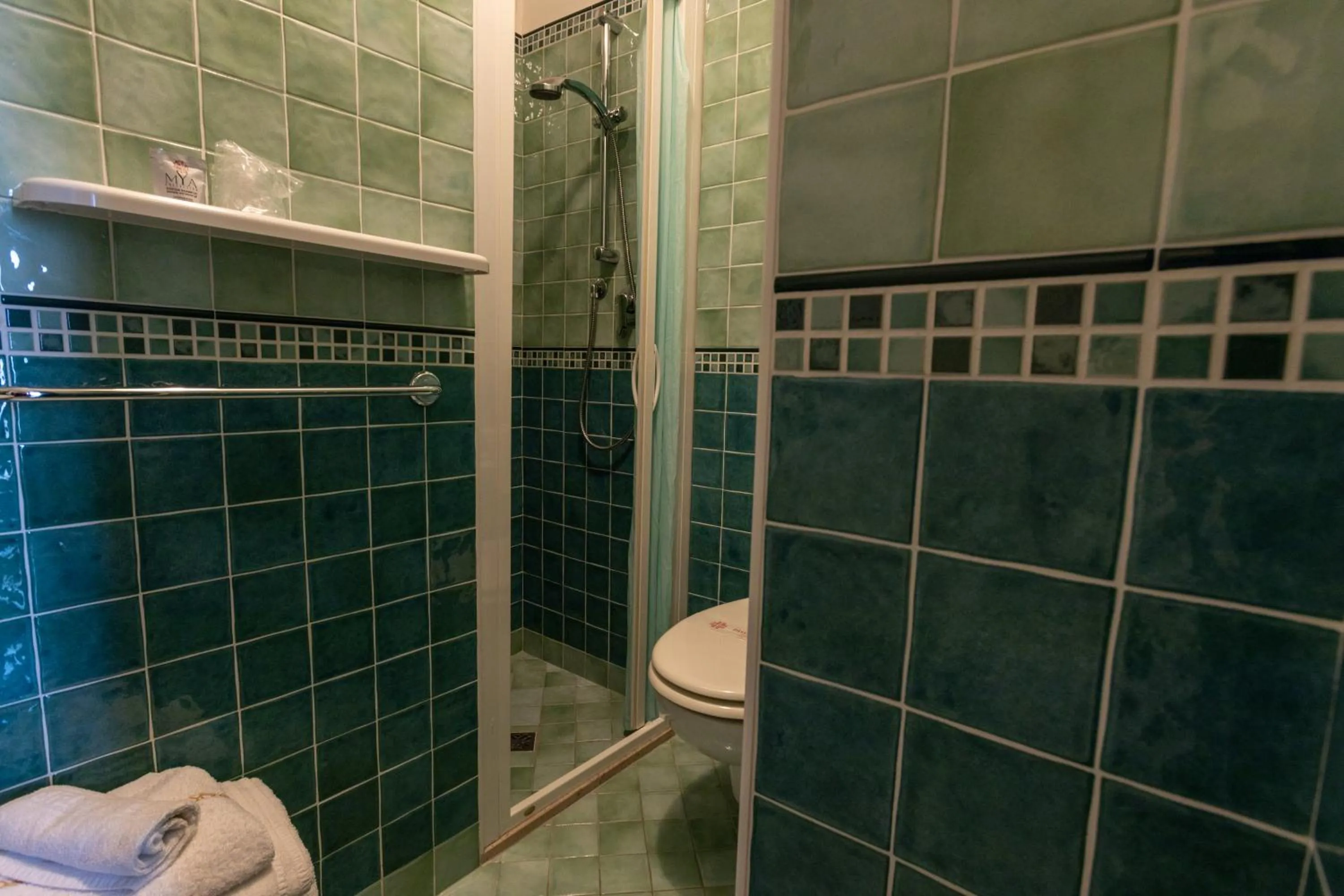 Shower in Hotel River fronte mare con piscina