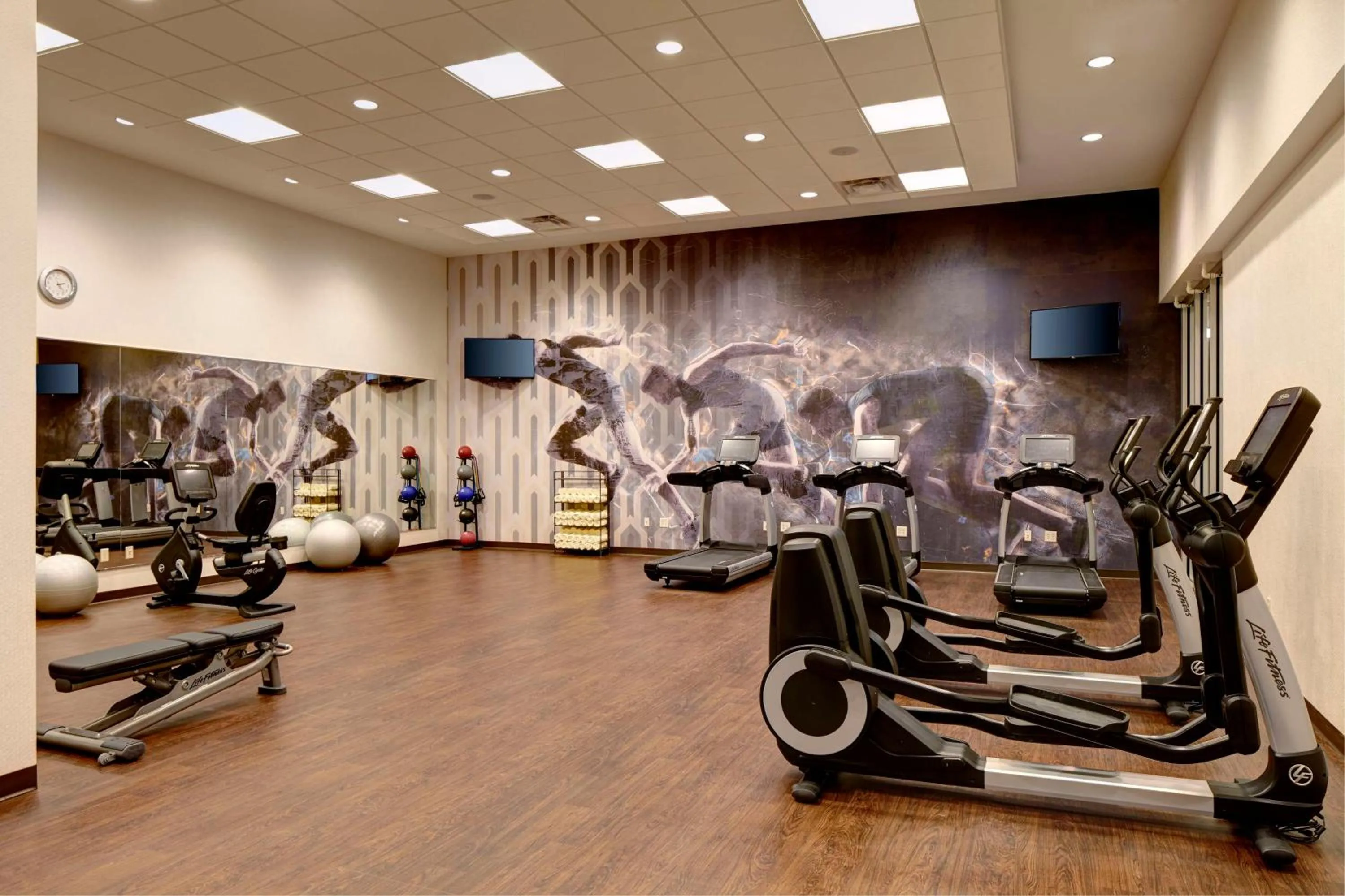 Fitness centre/facilities in Hyatt Place St. Paul
