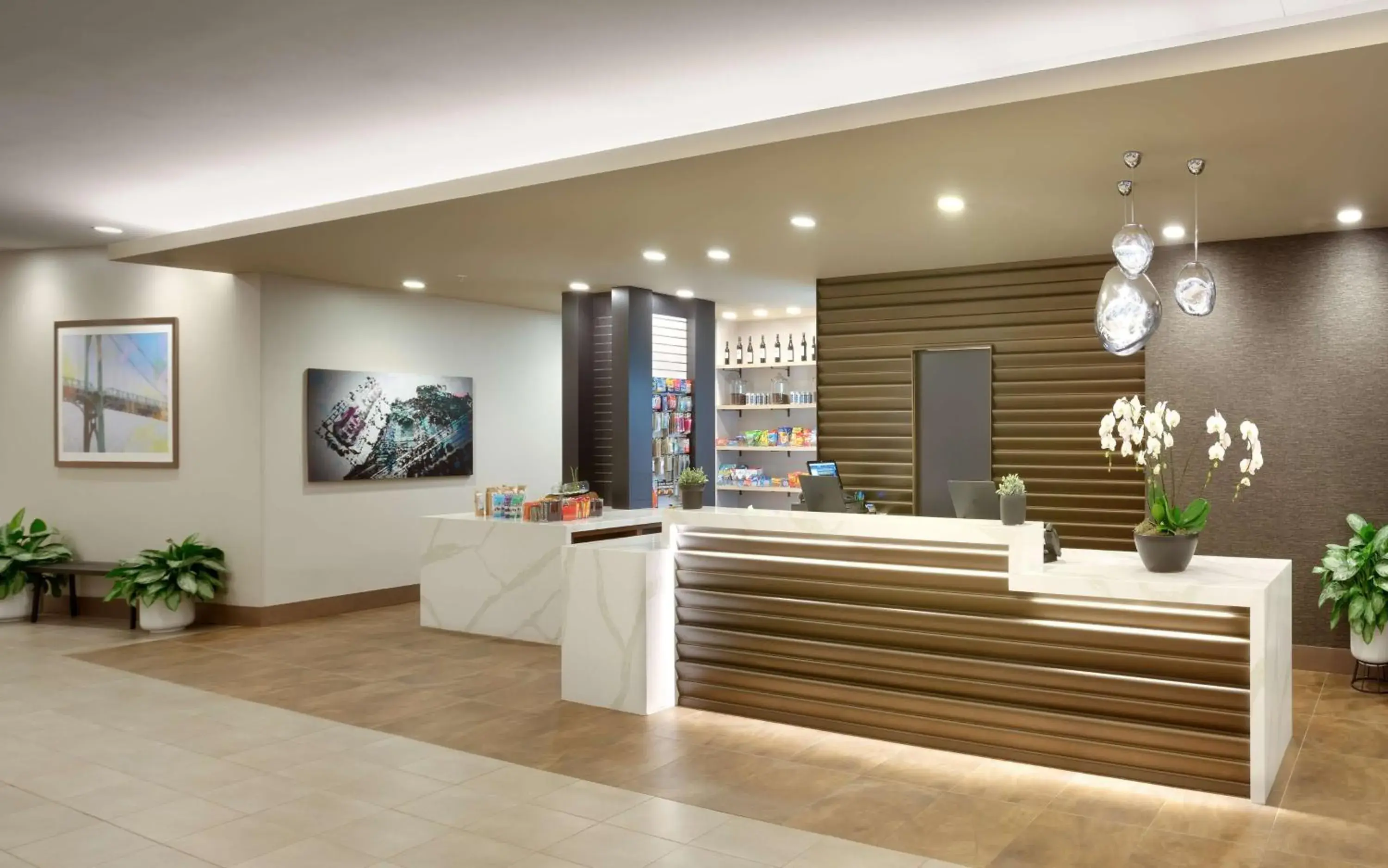 Lobby or reception in Hyatt House Portland / Downtown Lobby or reception in Hyatt House Portland / Downtown