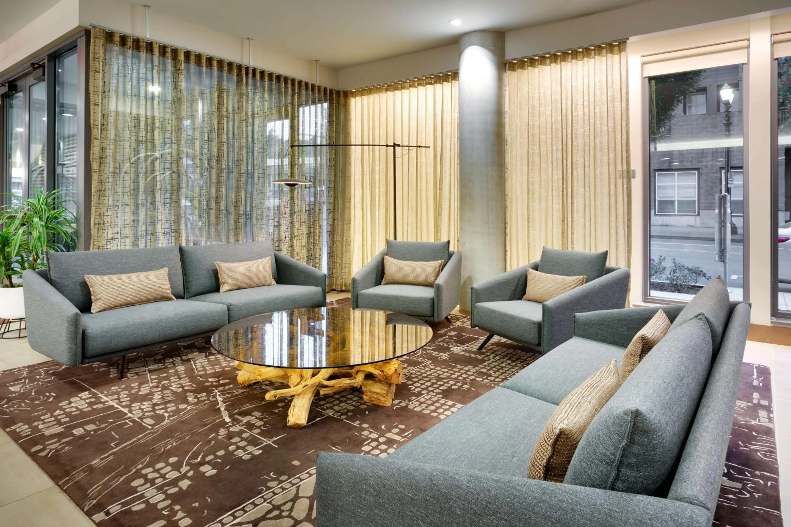 Lobby or reception in Hyatt House Portland / Downtown