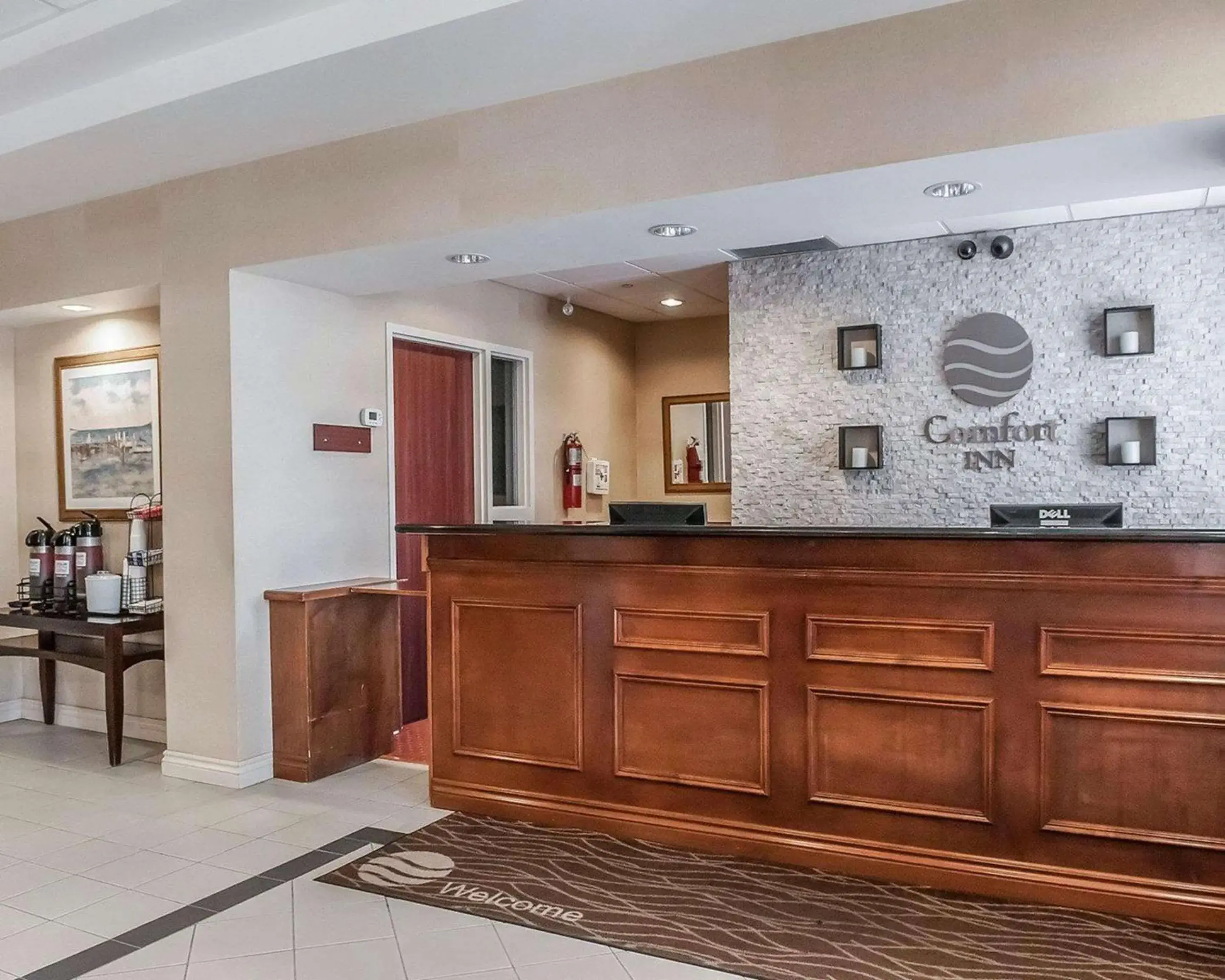 Lobby or reception in Comfort Inn Lobby or reception in Comfort Inn