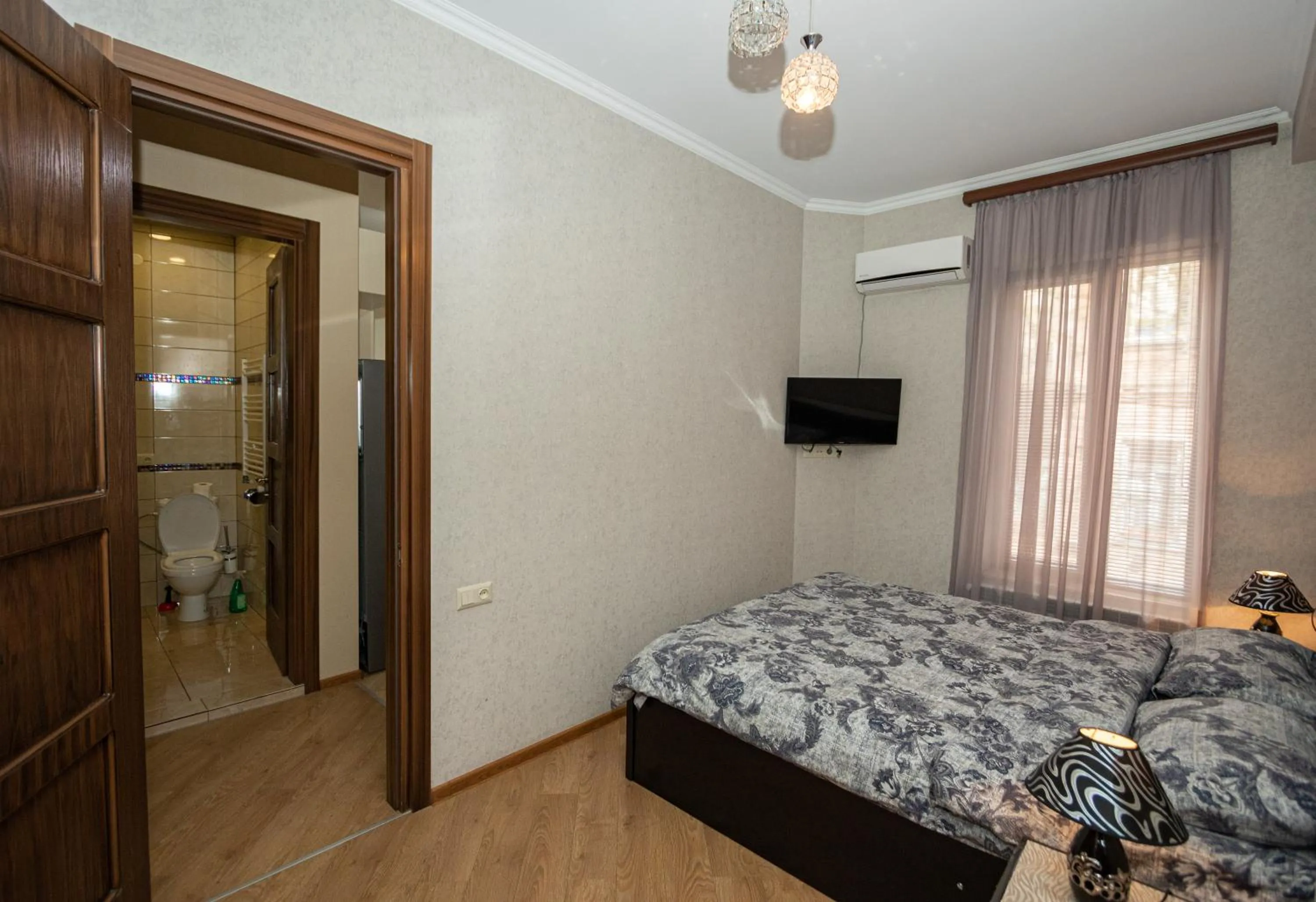 Bedroom, Bed in Brand New Apartment with Terrace