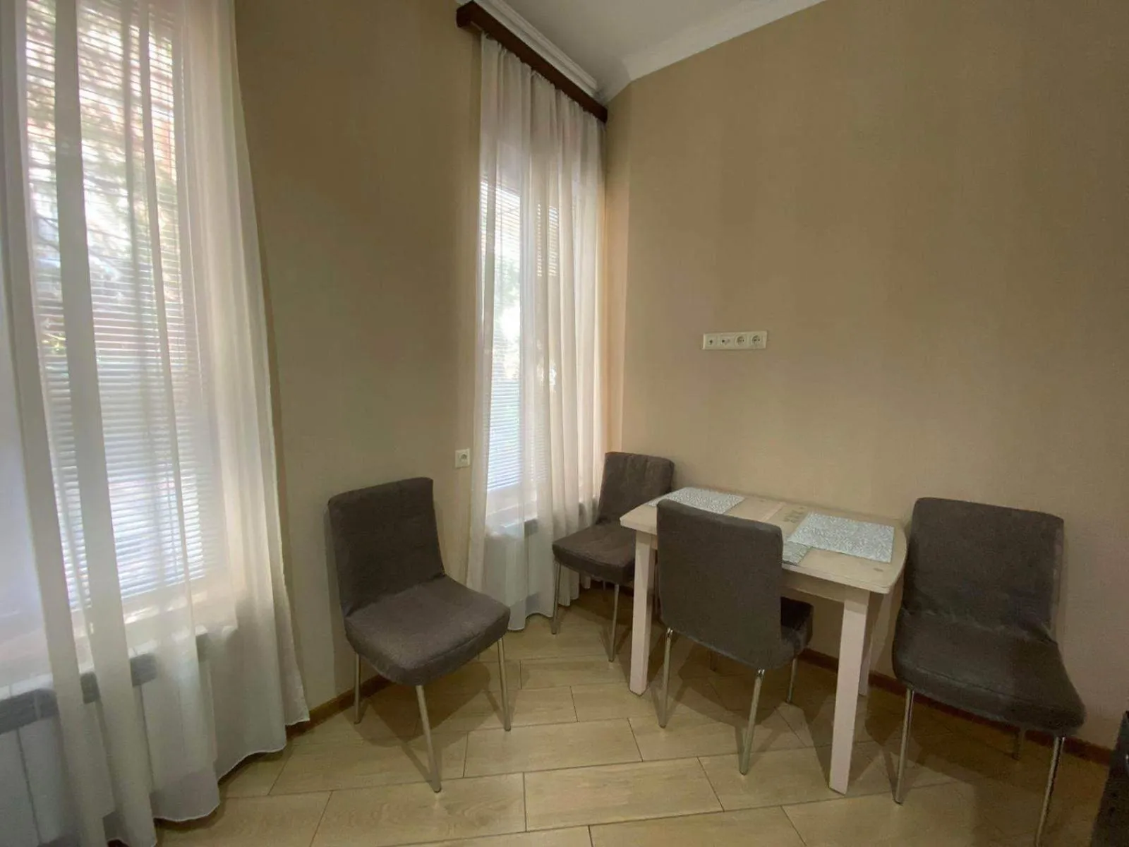 Dining area in Brand New Apartment with Terrace