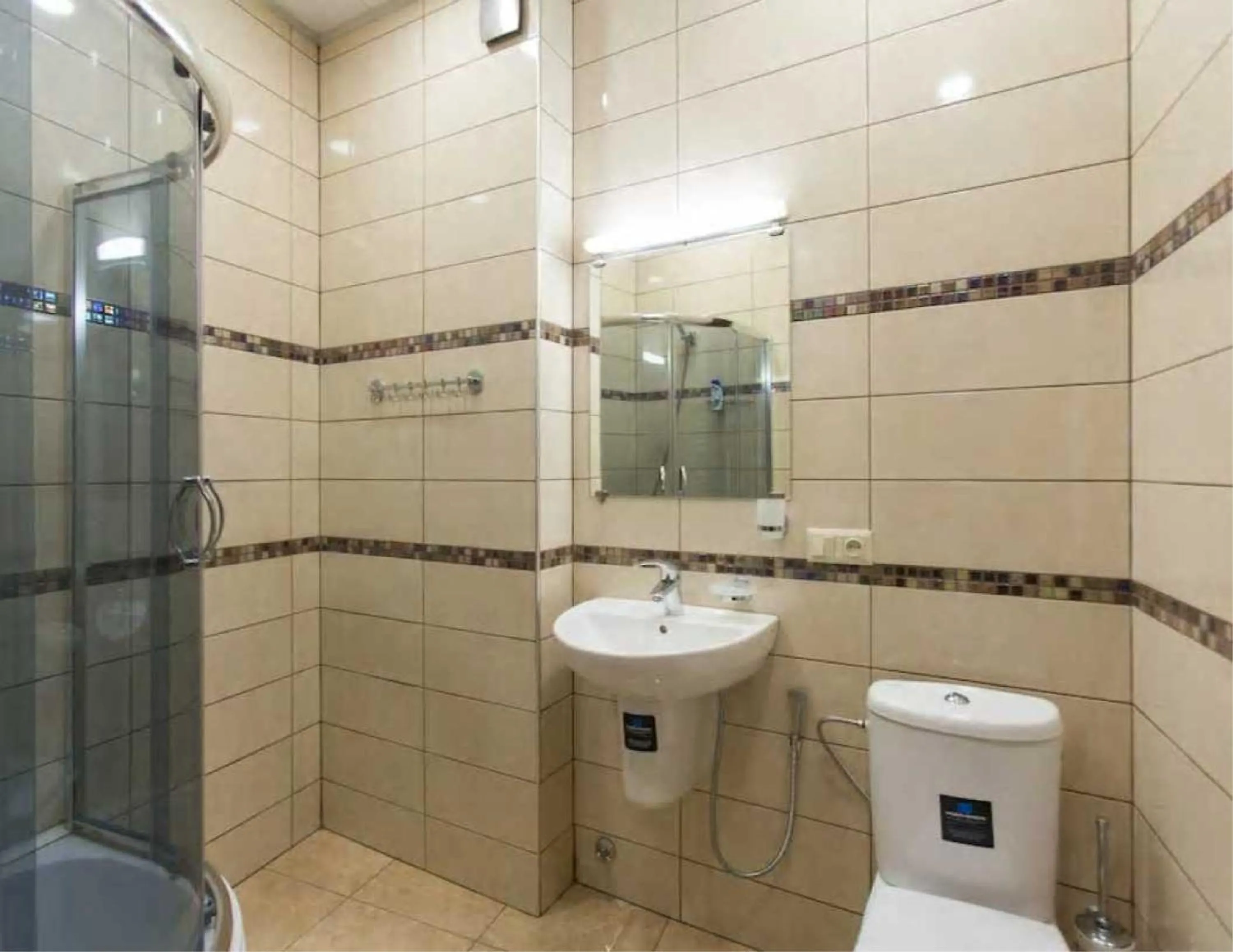 Bathroom in Brand New Apartment with Terrace