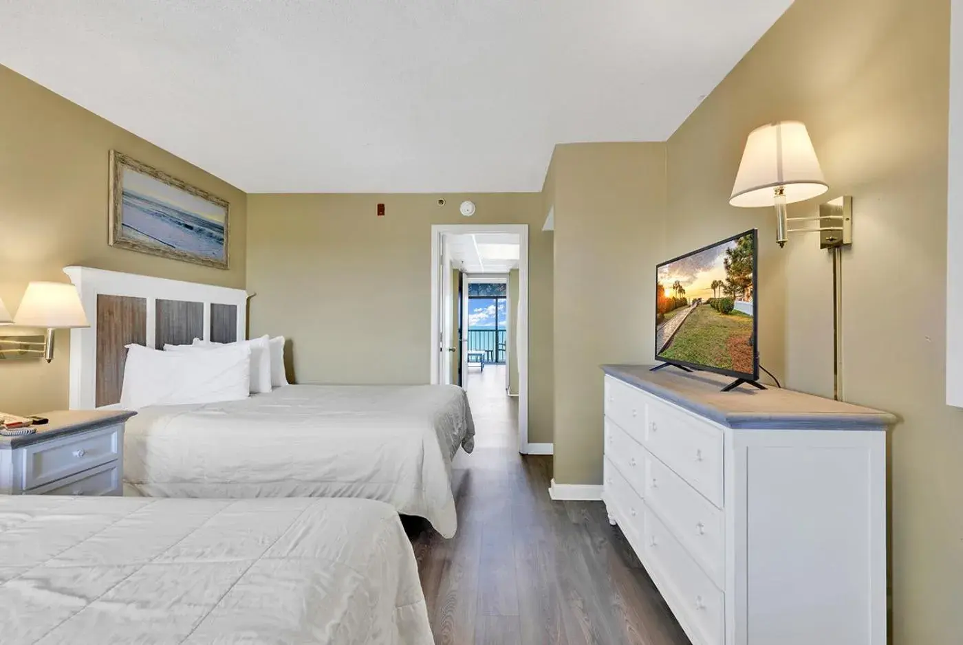 Bed in Windsurfer Hotel Bed in Windsurfer Hotel