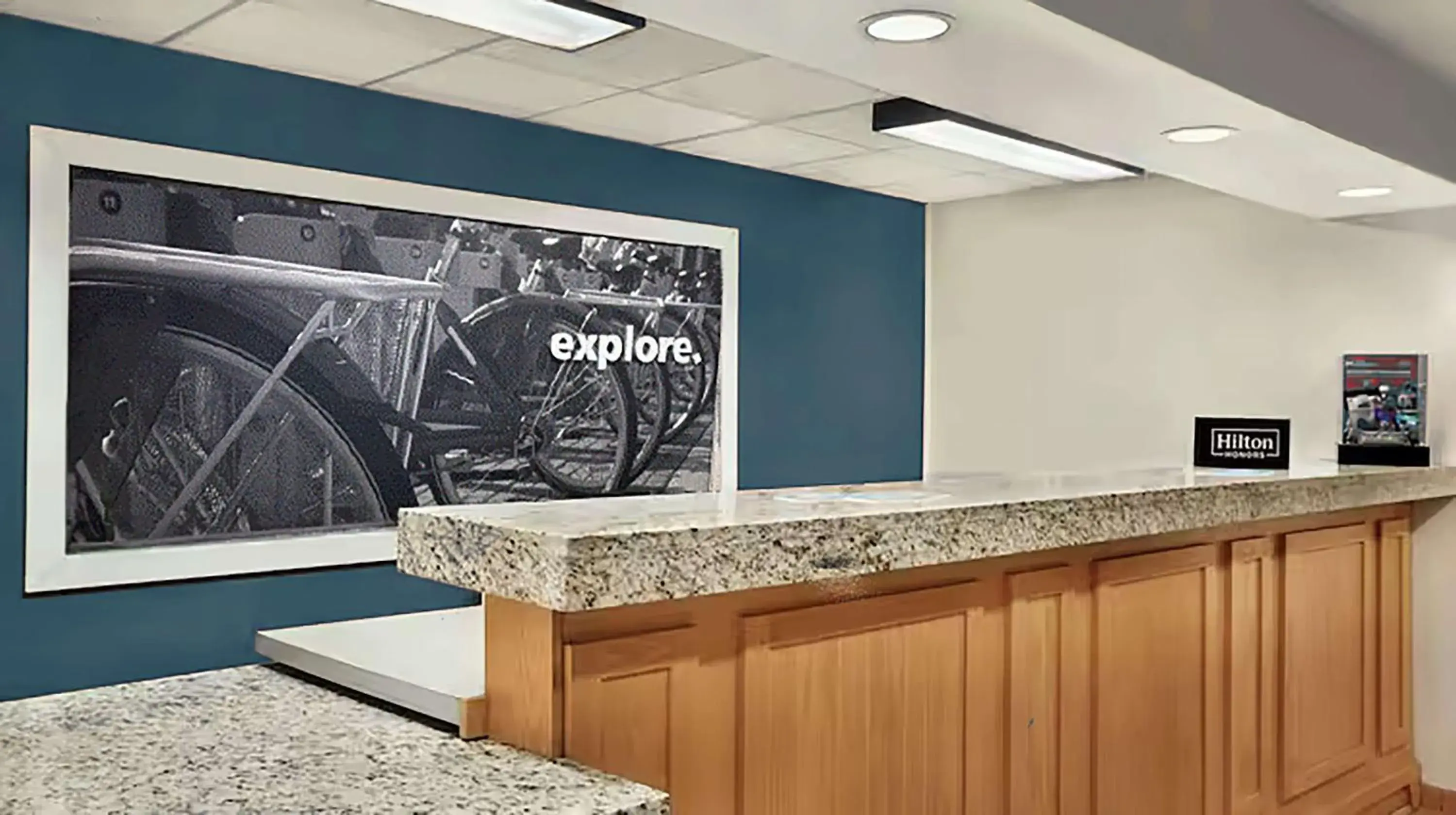Lobby or reception in Hampton Inn Lubbock Lobby or reception in Hampton Inn Lubbock