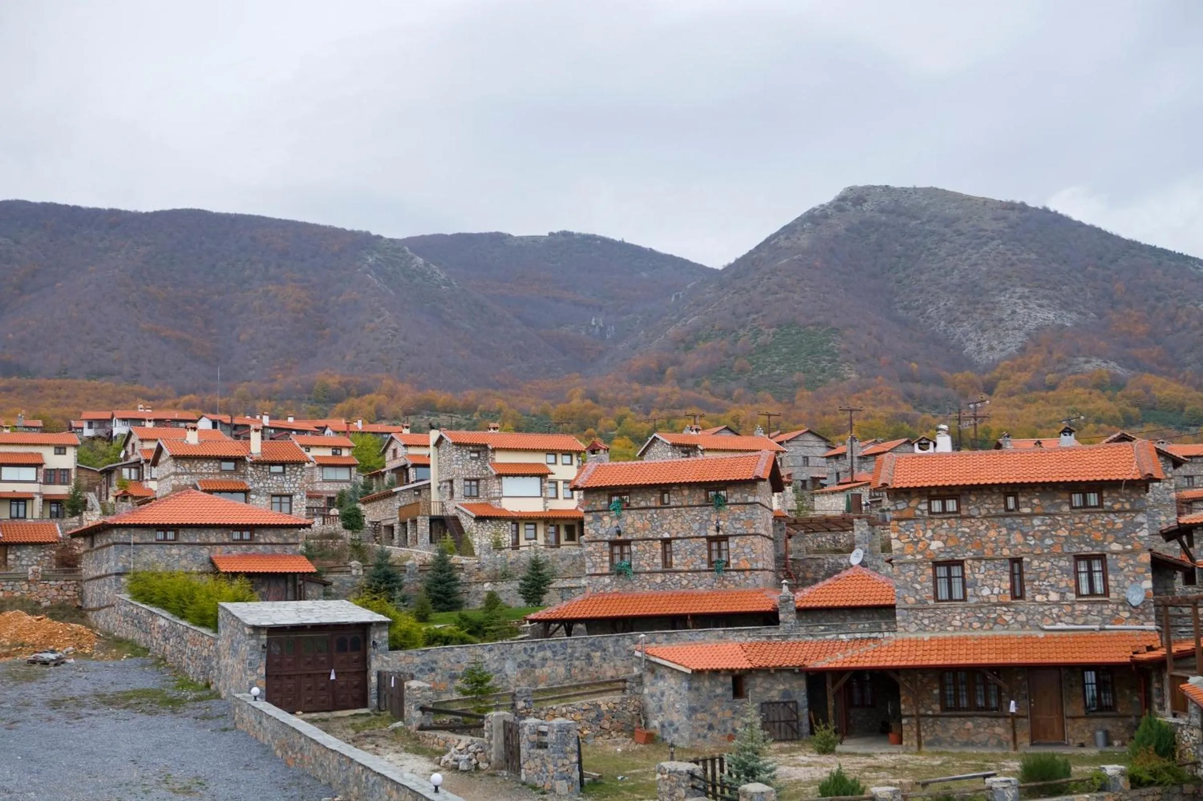 Bird's eye view in Domotel Neve Mountain Resort