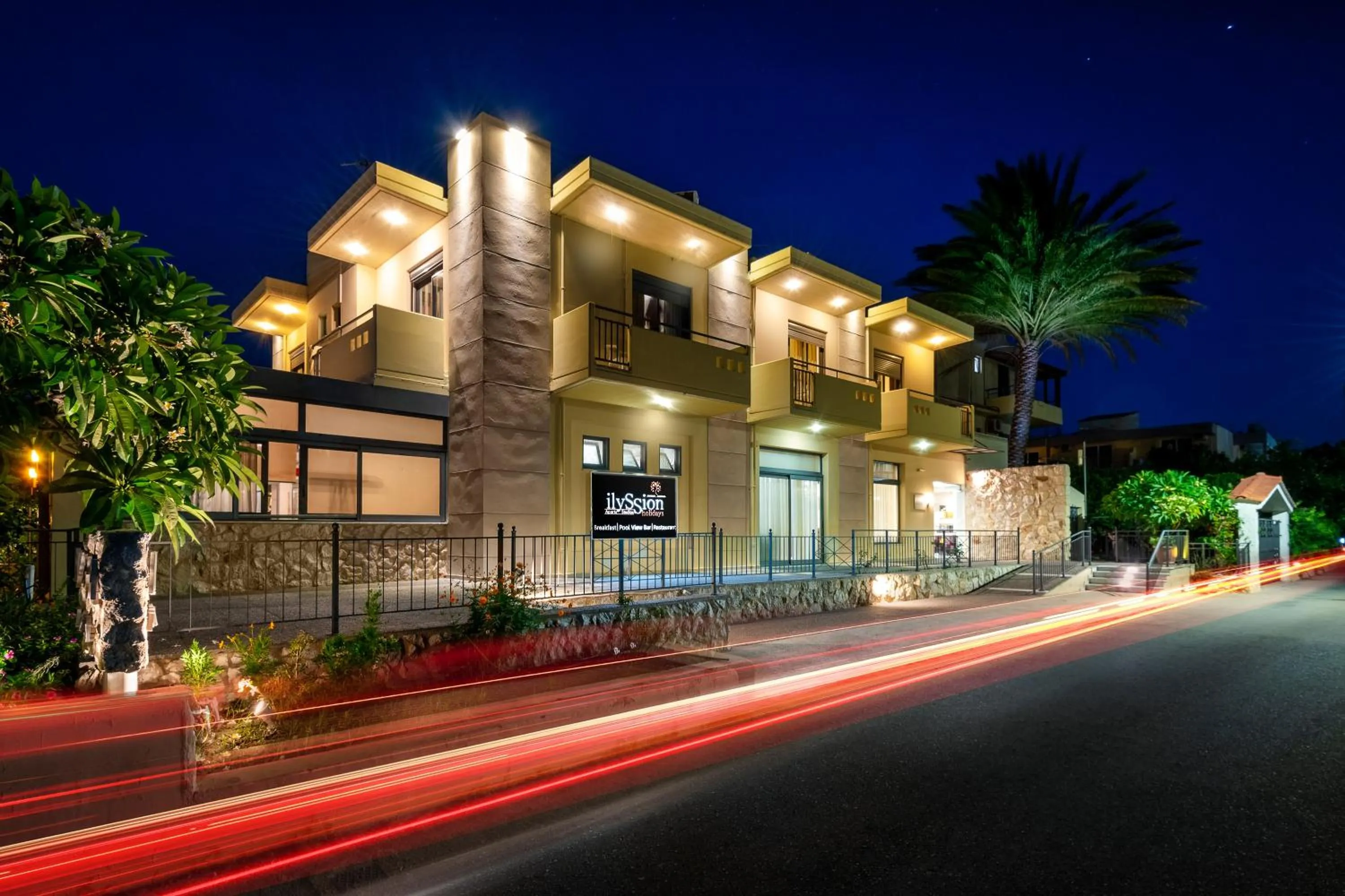 Property building in Ilyssion Holidays Hotel