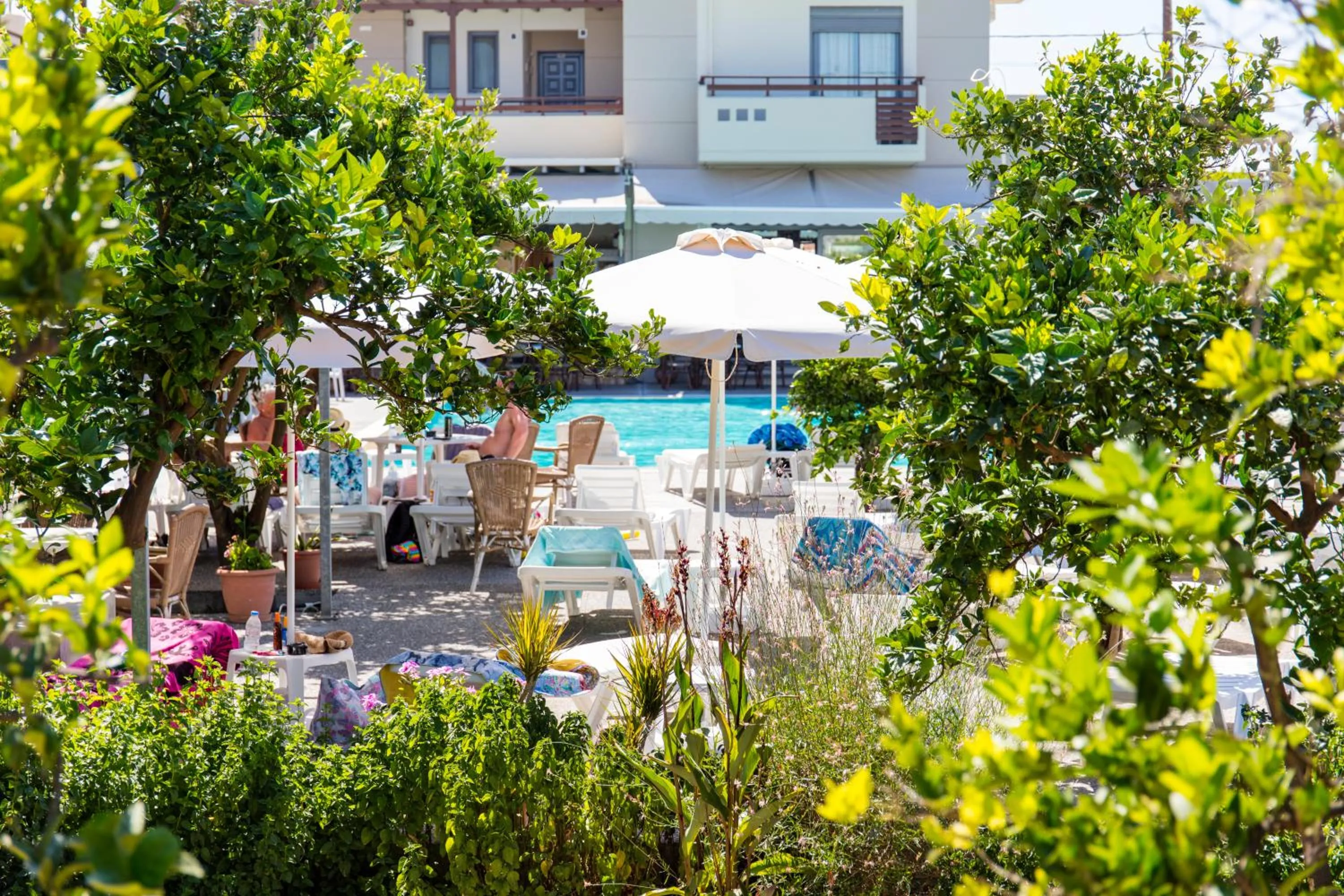 Property building in Ilyssion Holidays Hotel