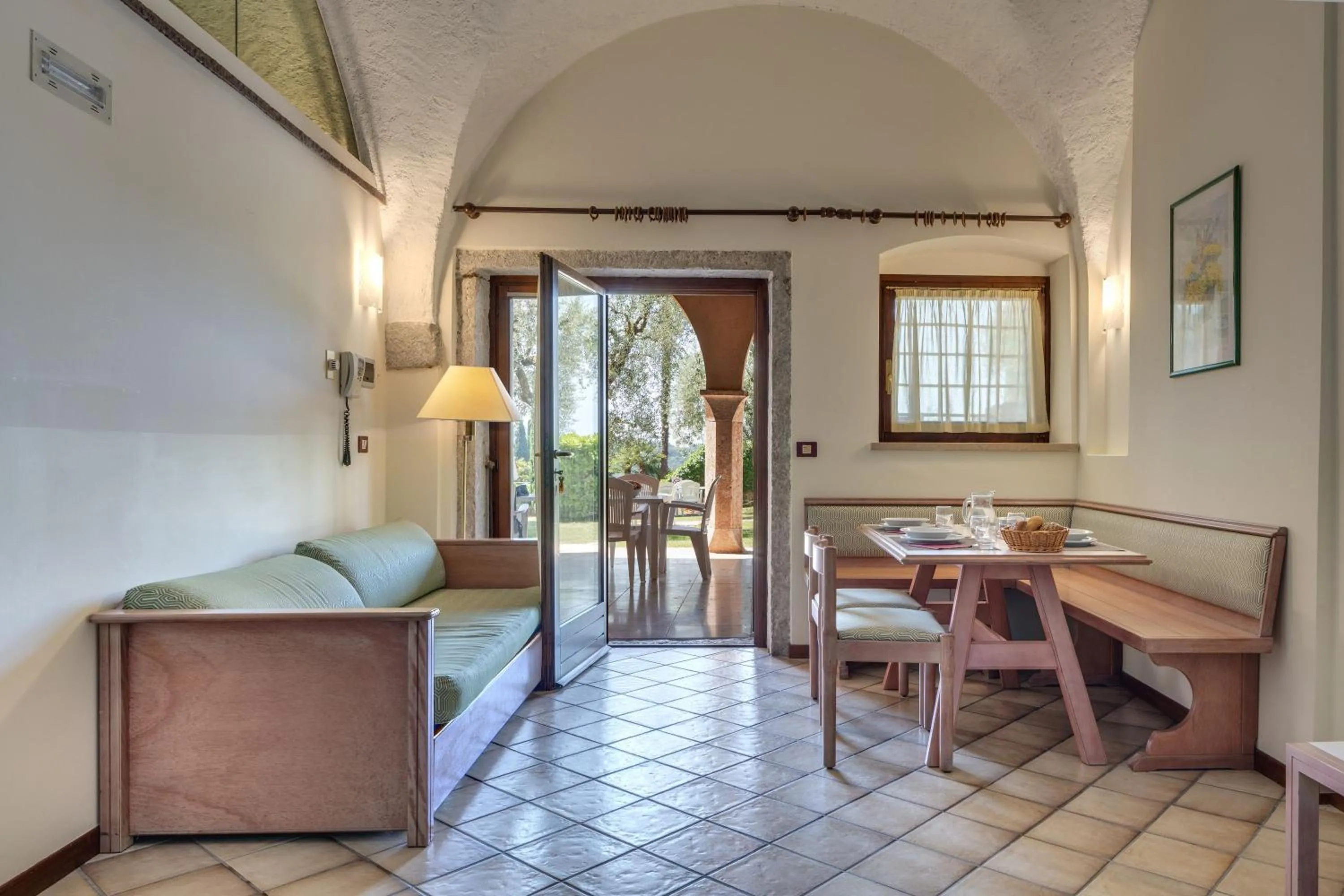 Dining area in Residence La Filanda