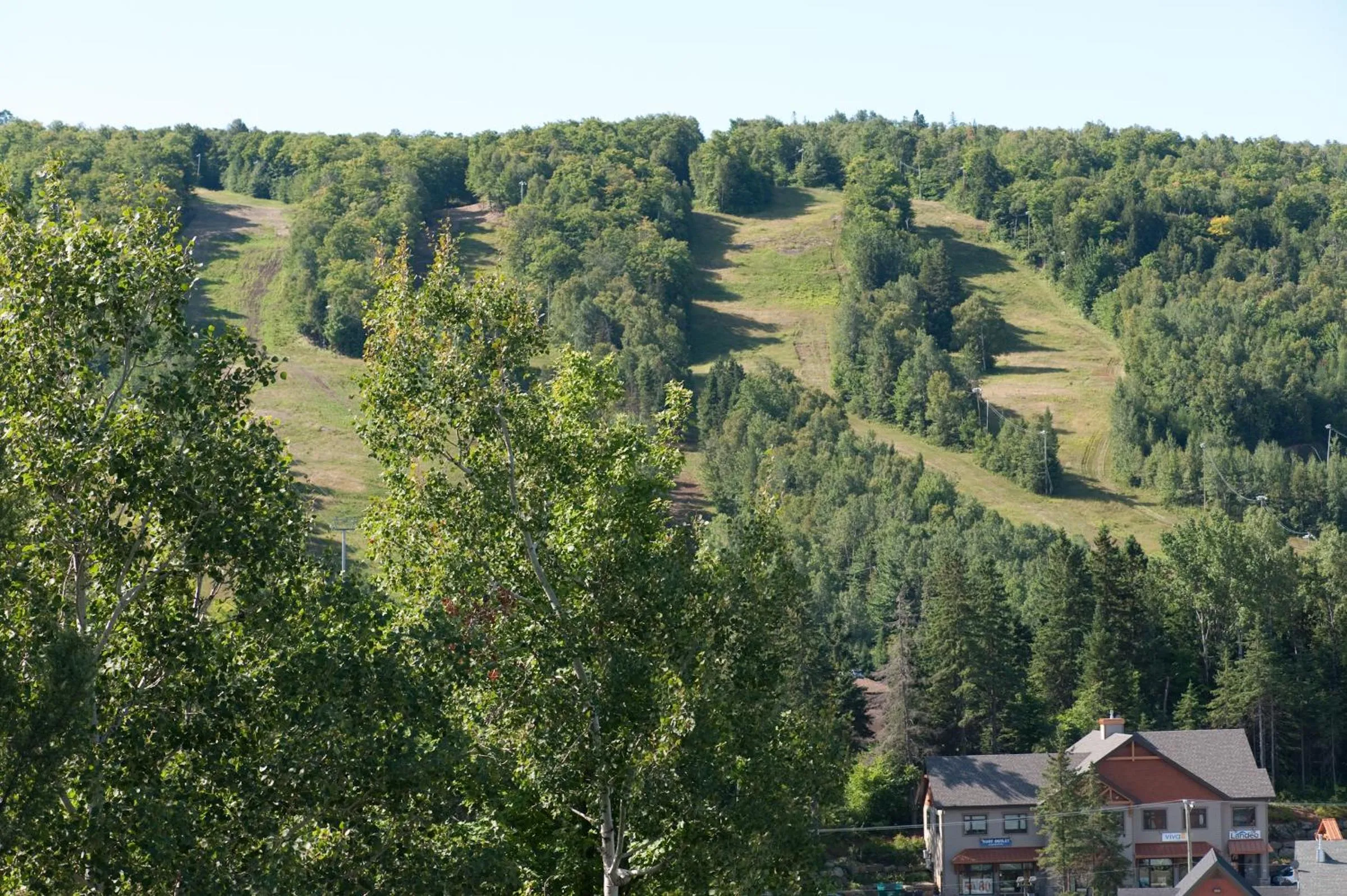 Mountain view in Hotel St-Sauveur
