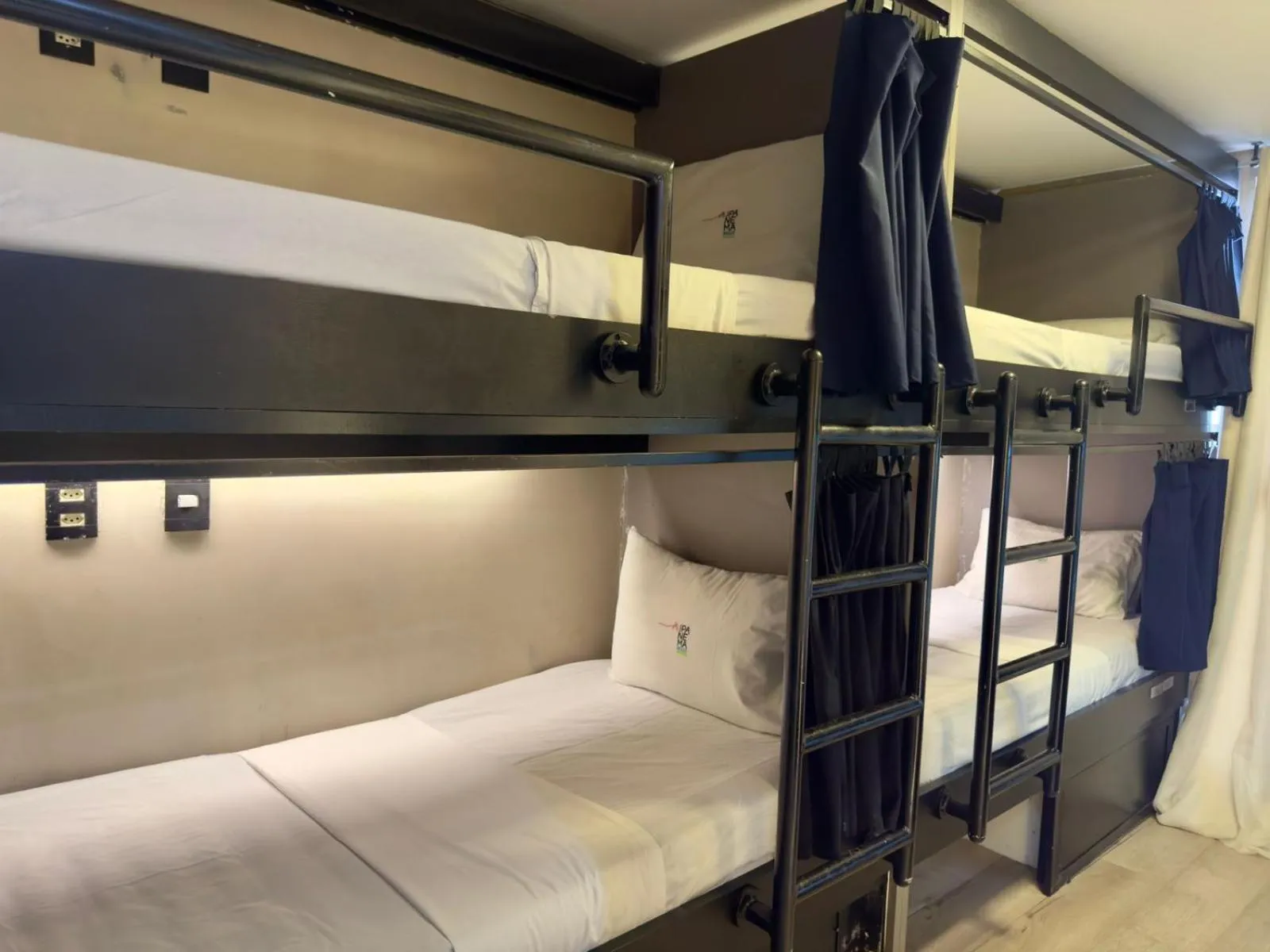 Bed in Ipanema Beach Hostel