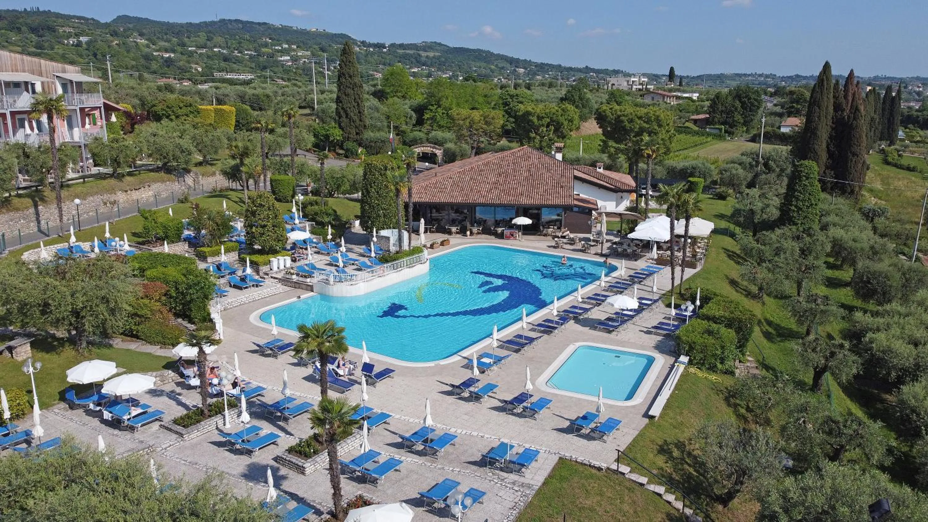 Bird's eye view in Residence Arca